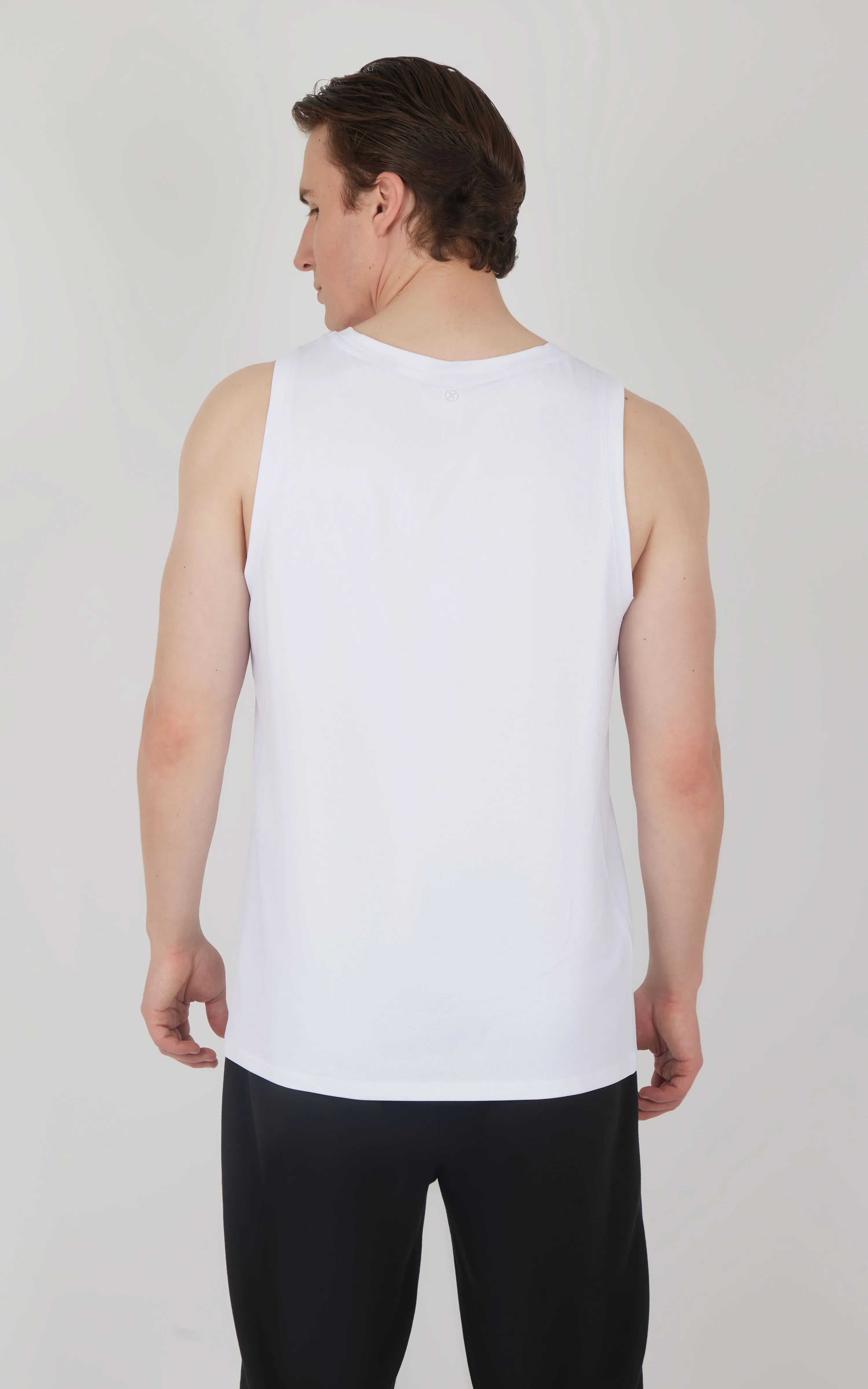 Men's Pique Race Track Muscle Tank sold by 90 Degree By Reflex product image thumbnail 5