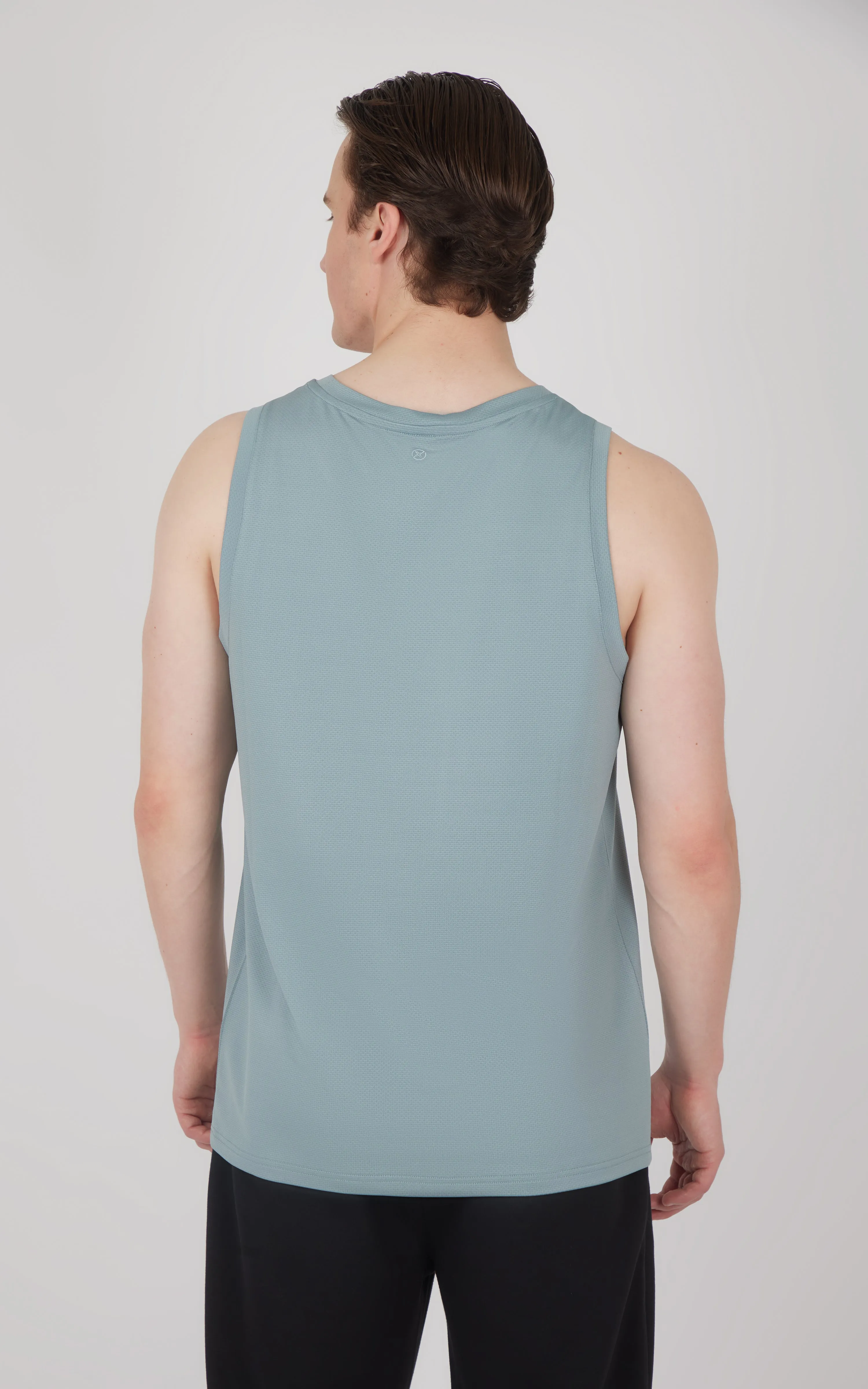 Men's Pique Race Track Muscle Tank sold by 90 Degree By Reflex product image thumbnail 2