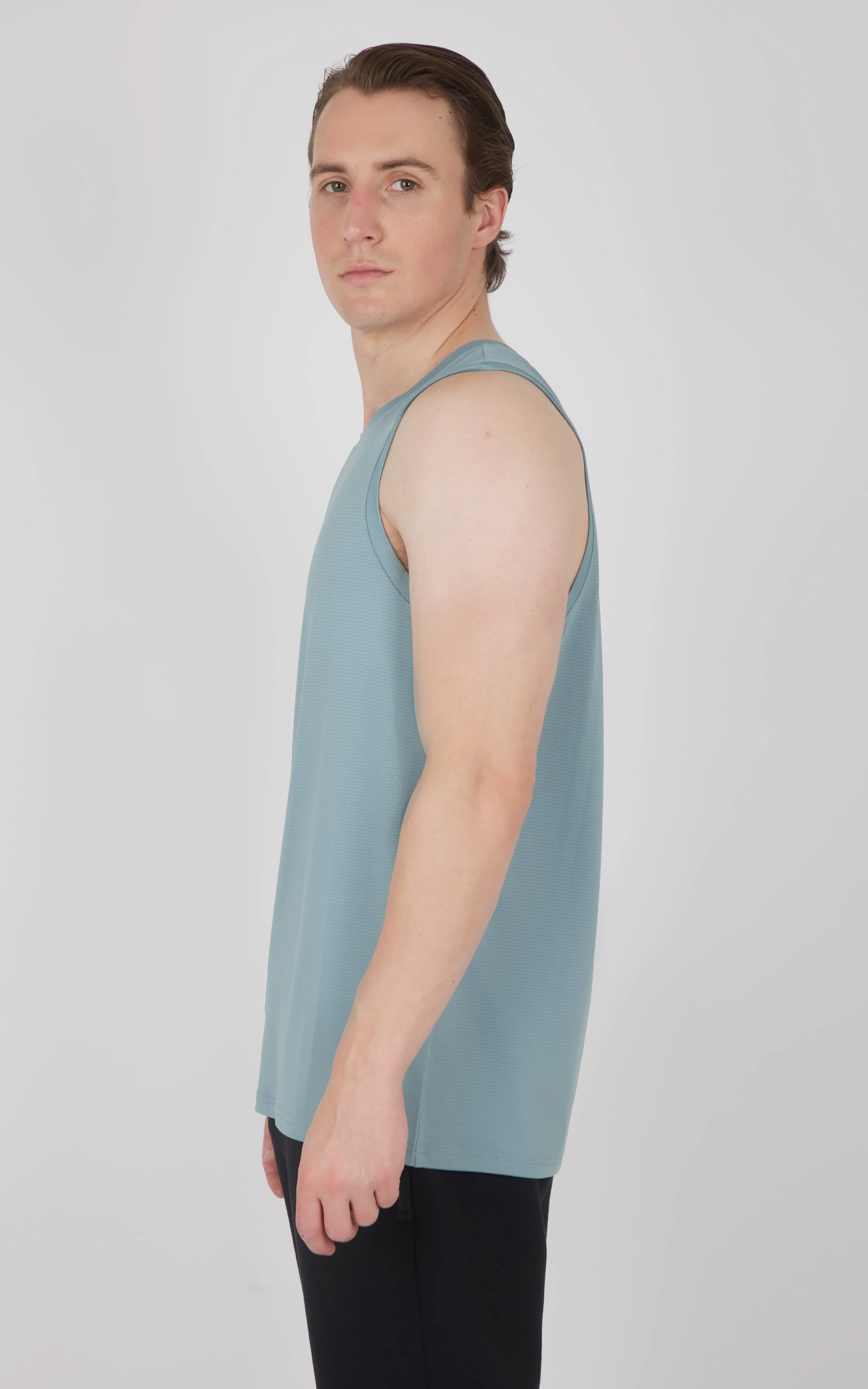 Men's Dash Race Muscle Tank sold by 90 Degree By Reflex product image thumbnail 5