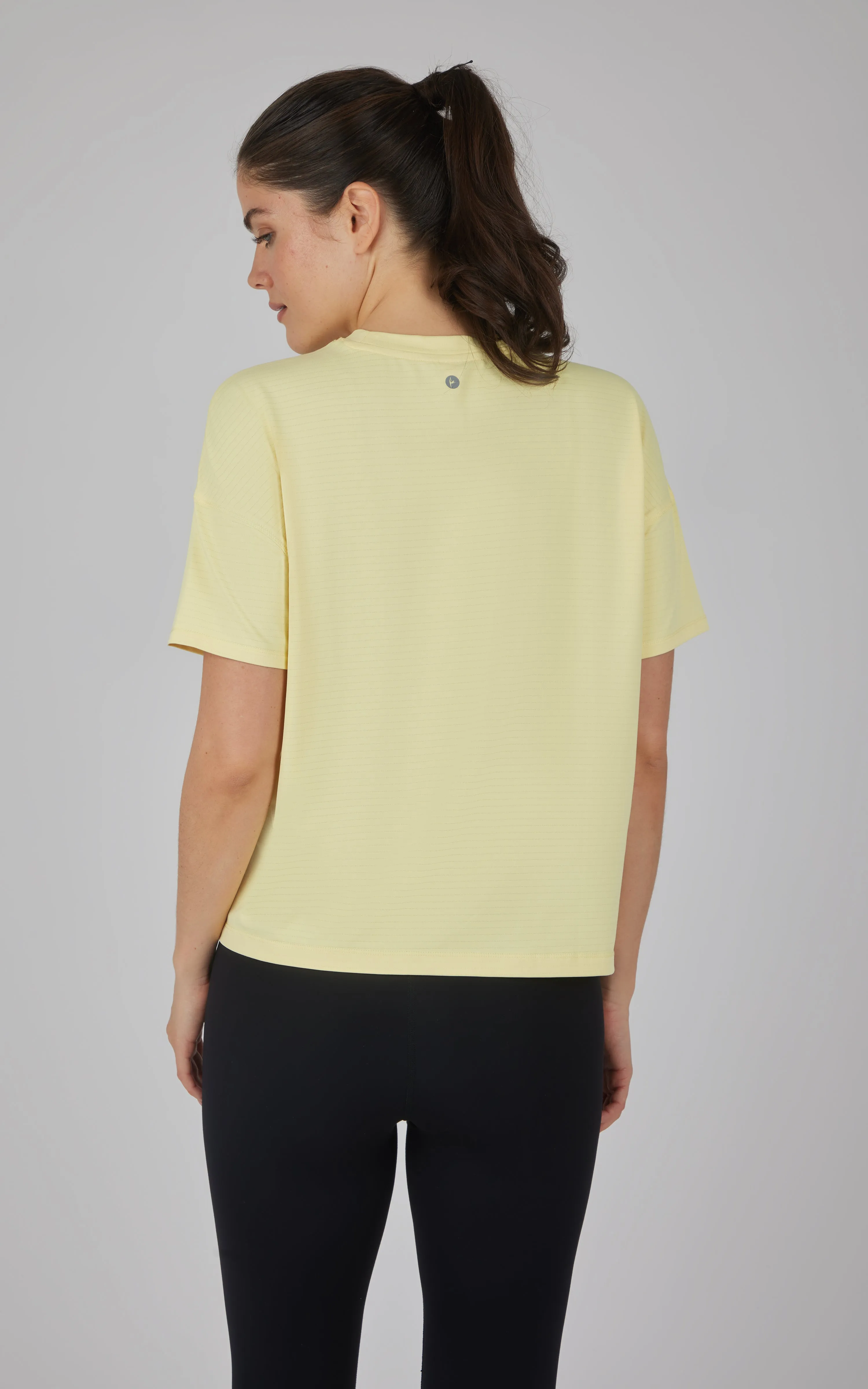 Textured Performance Training Tee sold by 90 Degree By Reflex product image thumbnail 2