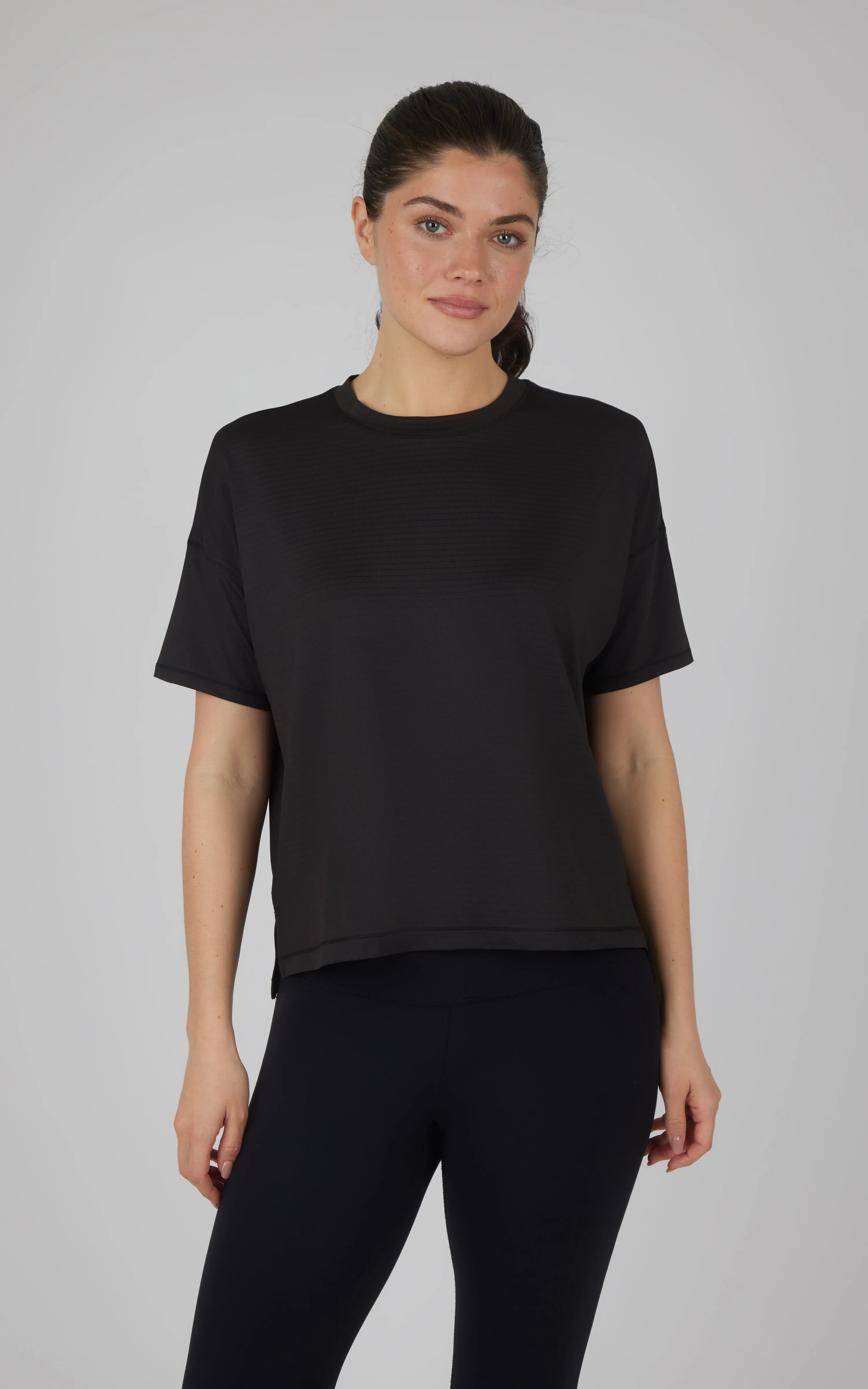 Textured Performance Training Tee sold by 90 Degree By Reflex product image thumbnail 4