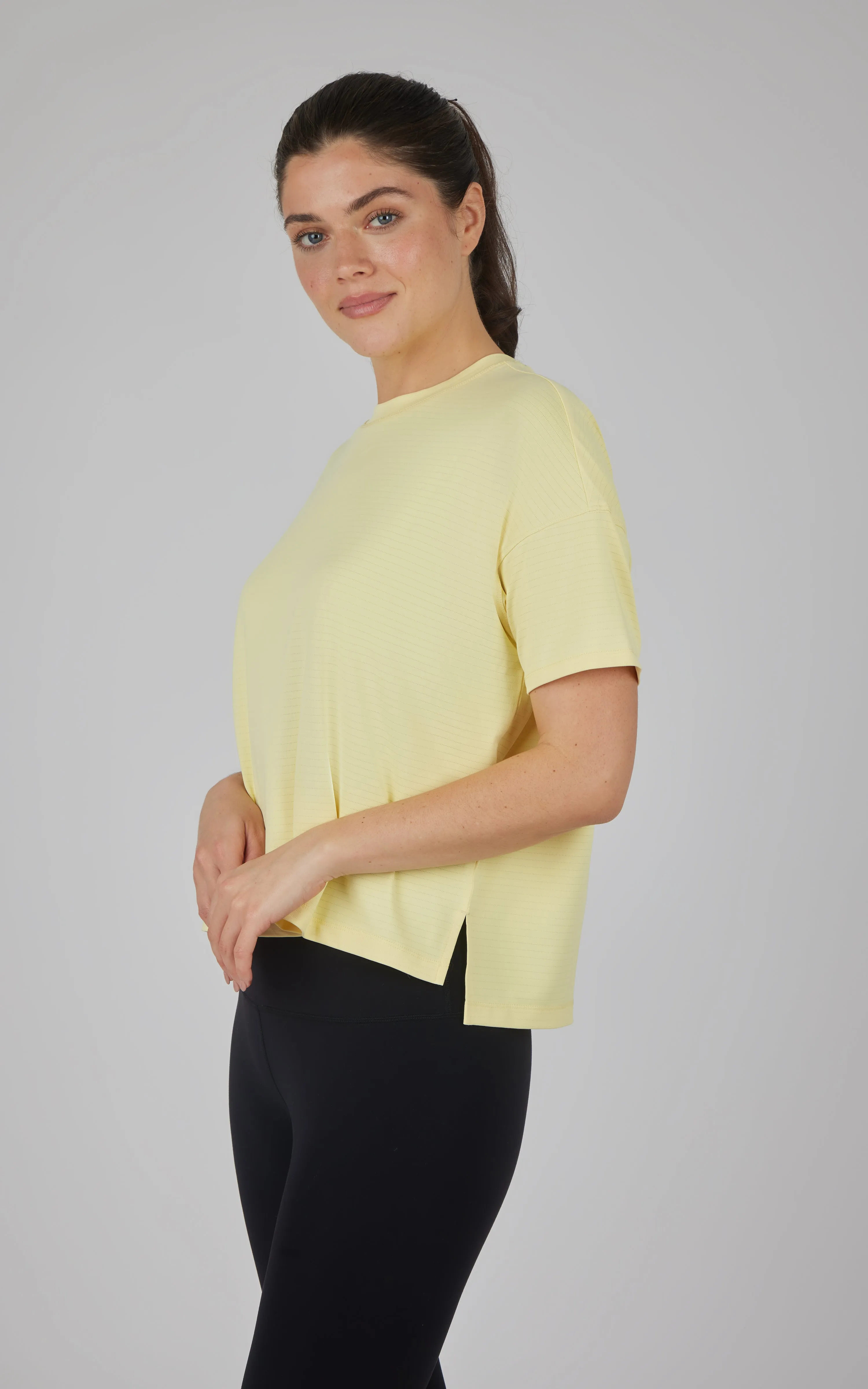 Textured Performance Training Tee sold by 90 Degree By Reflex