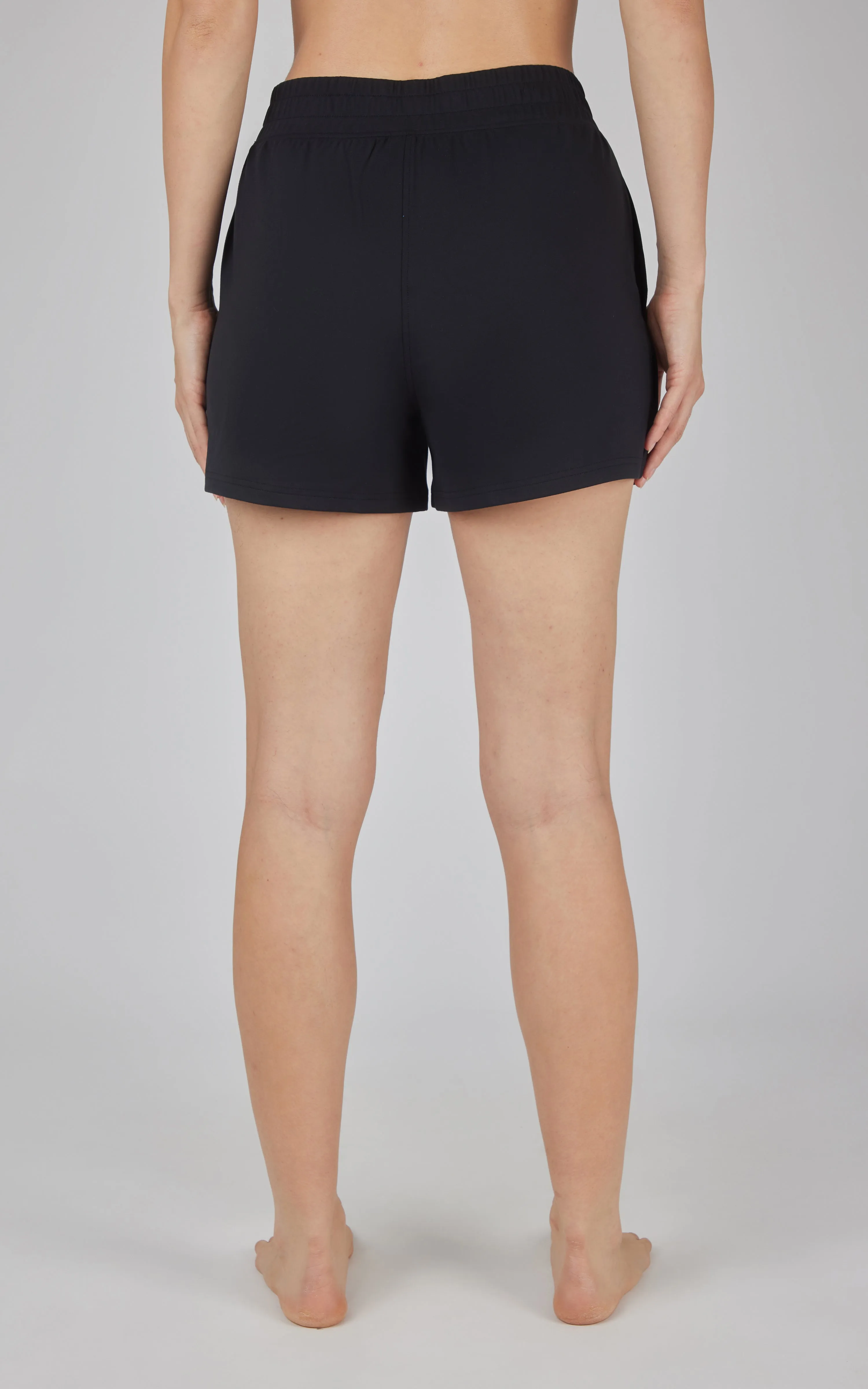 Lux Crossover Waistband 4" Side Pocket Short sold by 90 Degree By Reflex product image thumbnail 3
