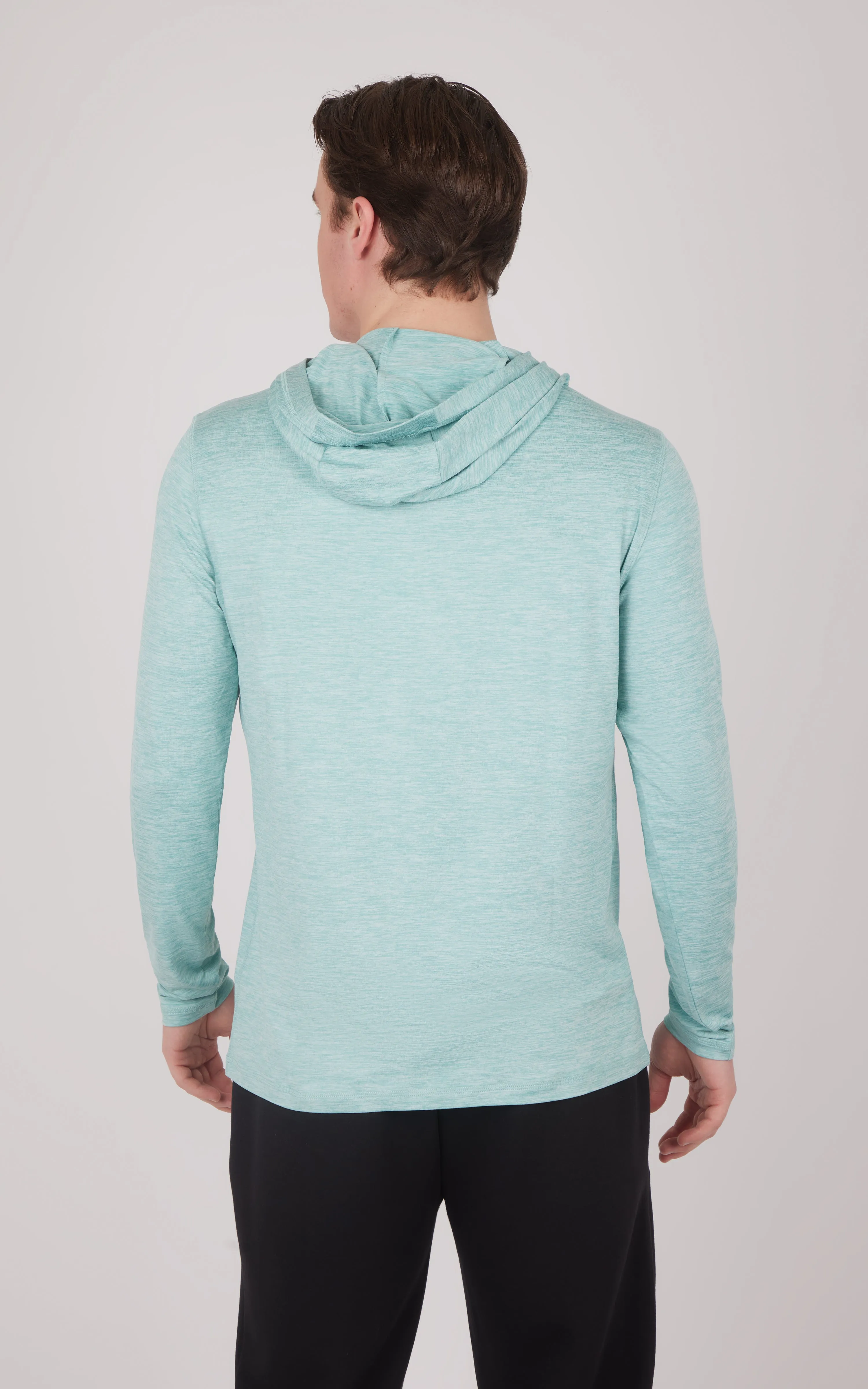 Men's Cationic Long Sleeve Hooded Shirt sold by 90 Degree By Reflex product image thumbnail 3