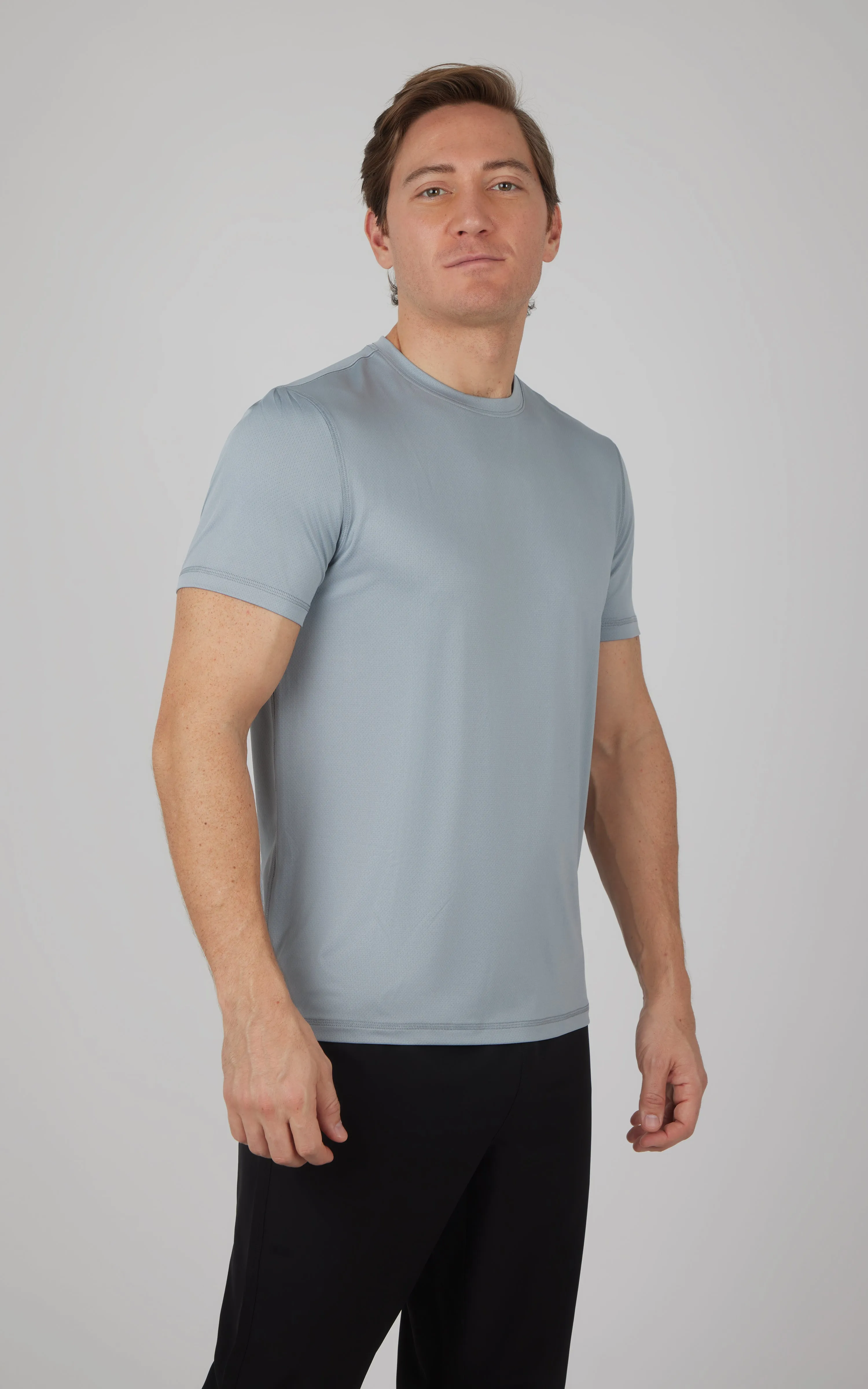 Men's Performance Short Sleeve Tee sold by 90 Degree By Reflex product image thumbnail 3