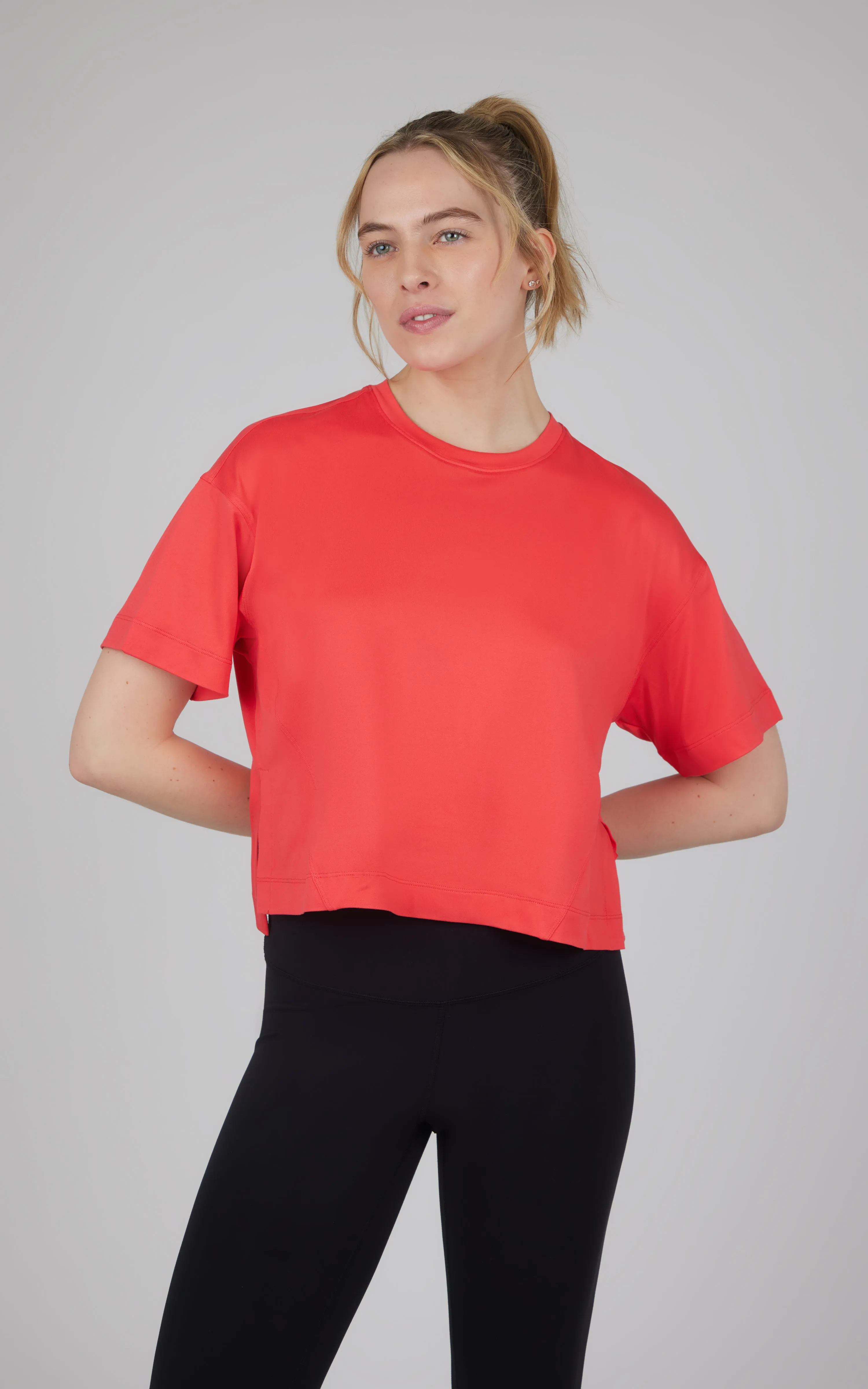 2 PK Boxy Short Sleeve Top sold by 90 Degree By Reflex product image thumbnail 2