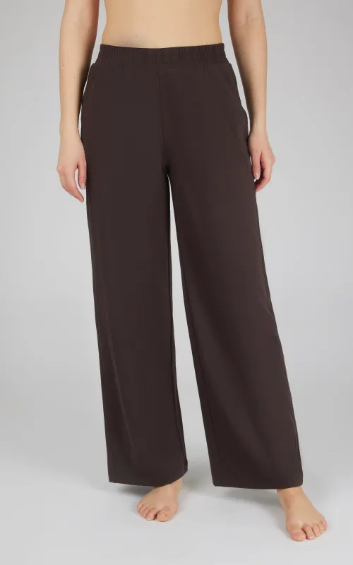 Lux Side Pocket Wide Leg Pant sold by 90 Degree By Reflex