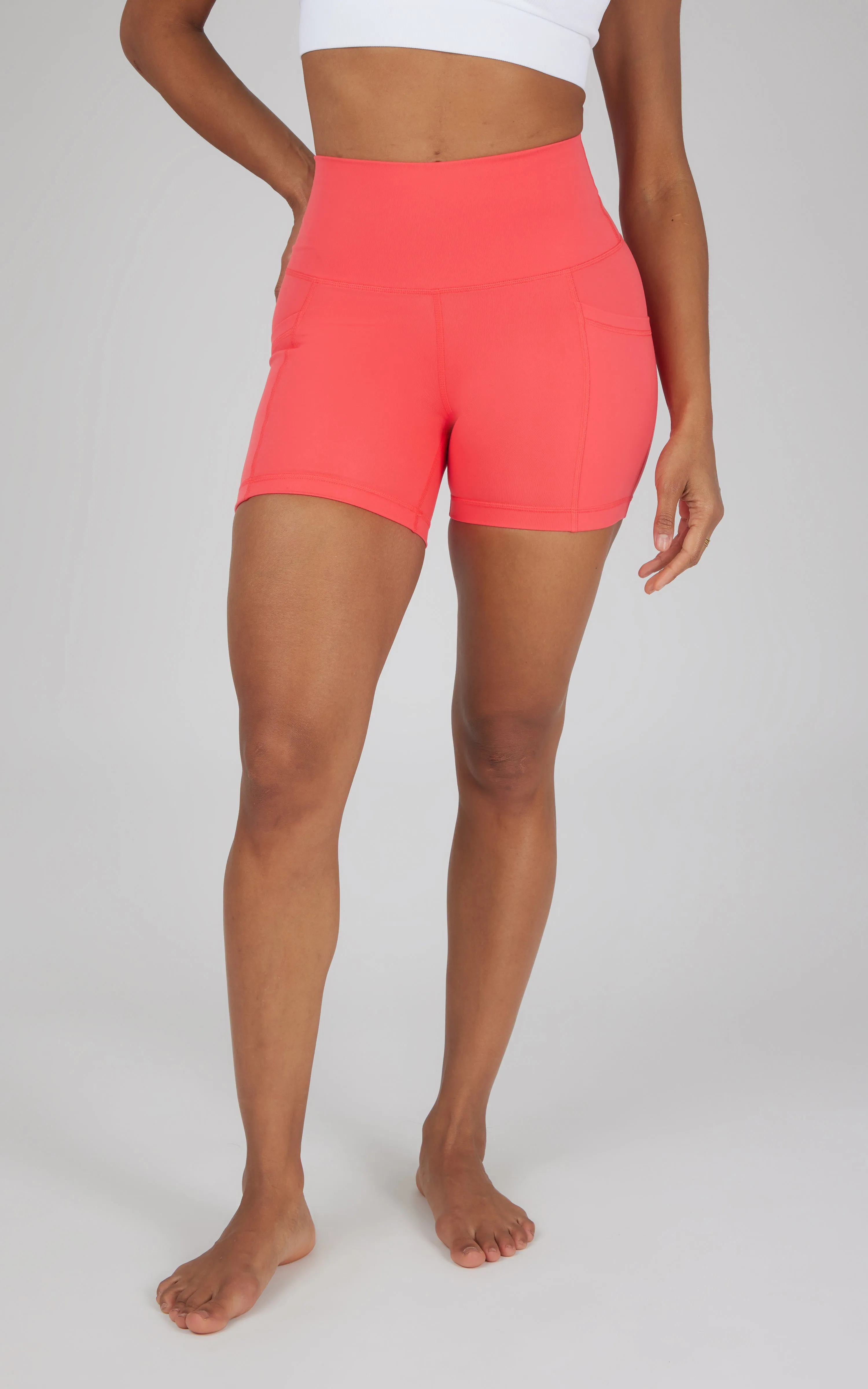 2 PK Wonderlink 5" Side Pocket Short and Basic Short sold by 90 Degree By Reflex product image thumbnail 4