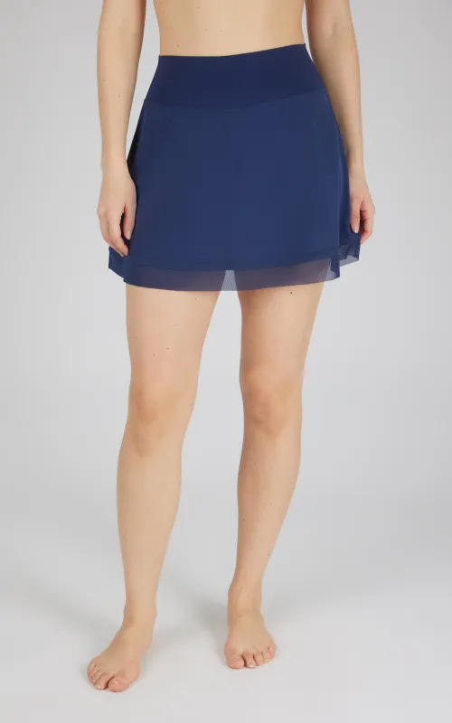 Lightstreme Mesh Hem Skort sold by 90 Degree By Reflex