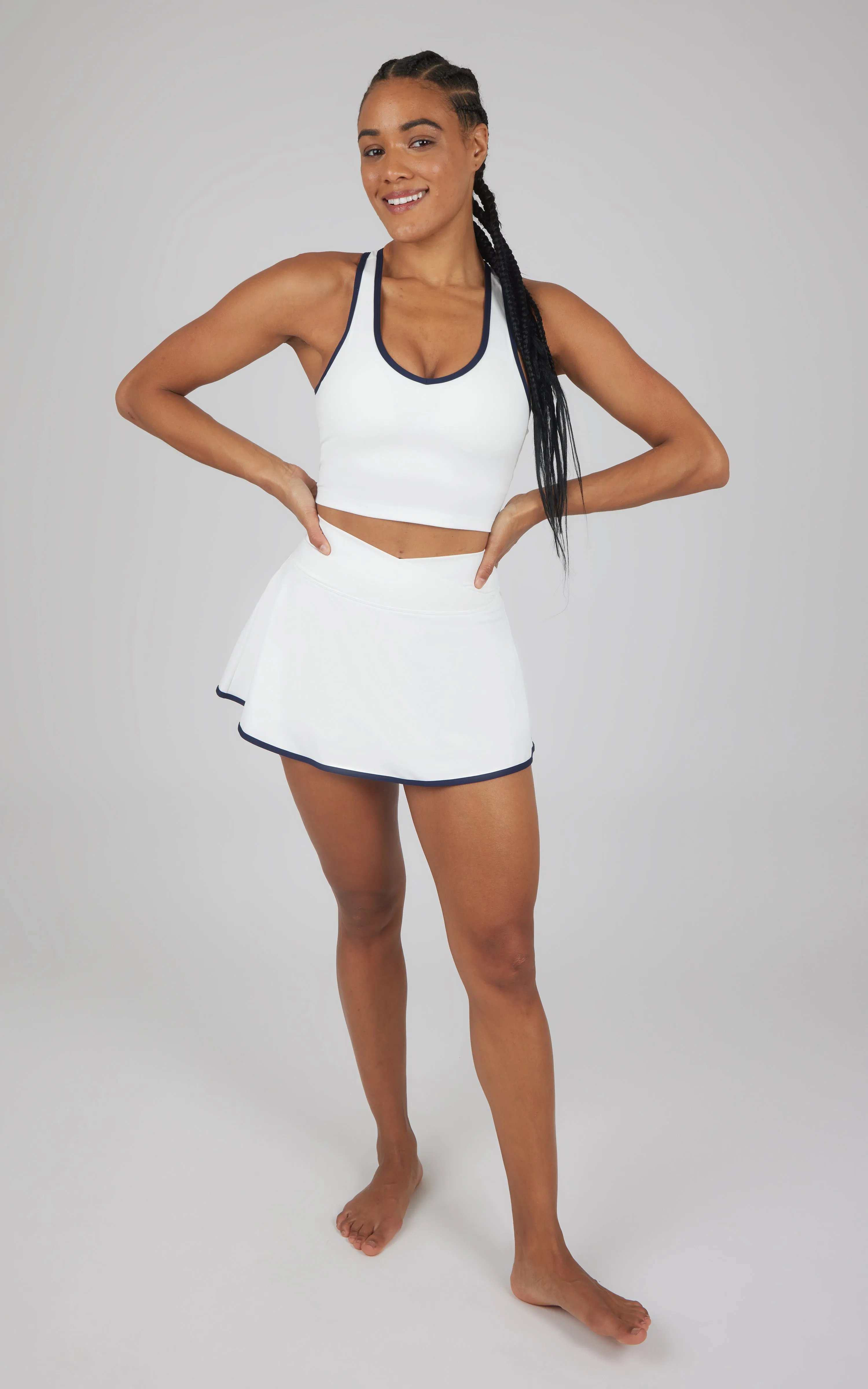 2 PC Lux Tank and Crossover Skort Set sold by 90 Degree By Reflex