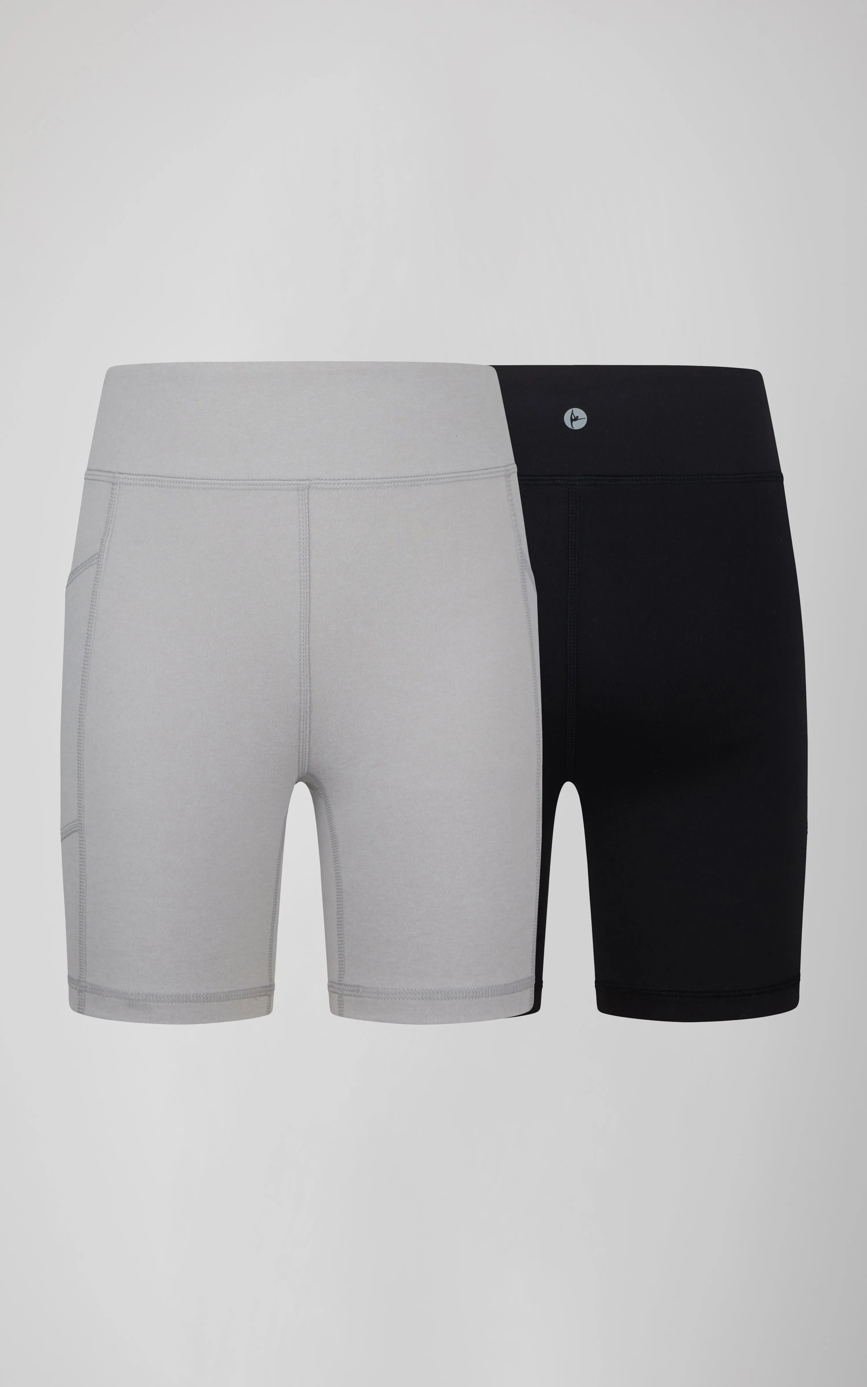 Girls 2 PK Interlock Side Pocket + Basic Bike Short sold by 90 Degree By Reflex