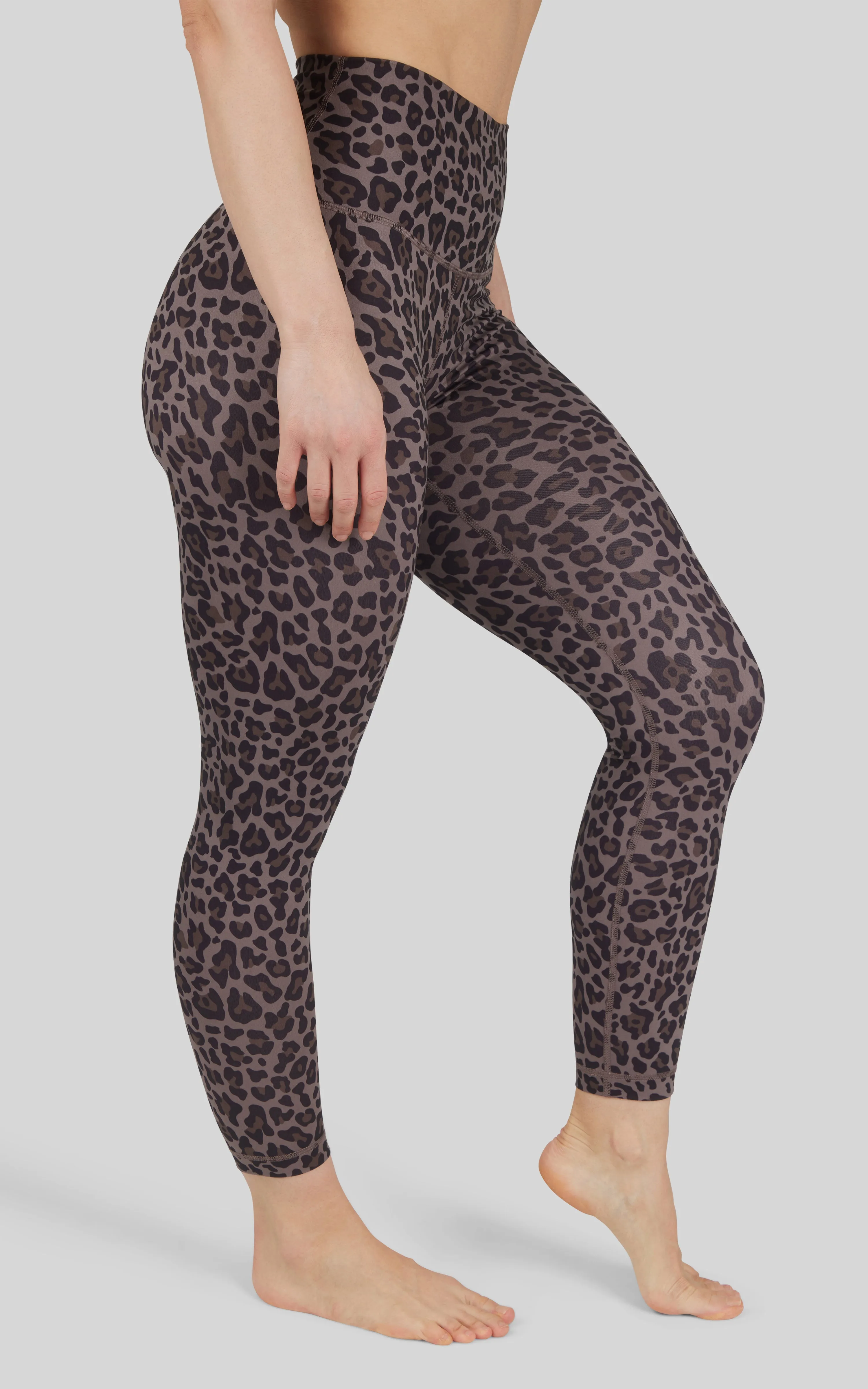 Lux Leopard Ankle Legging sold by 90 Degree By Reflex product image thumbnail 5