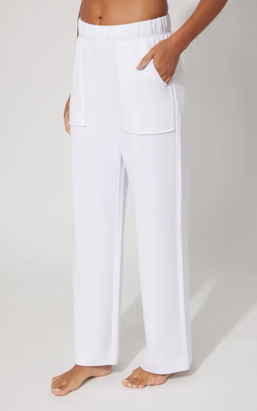 Modal Relaxed Fit Wide Leg Pant sold by 90 Degree By Reflex