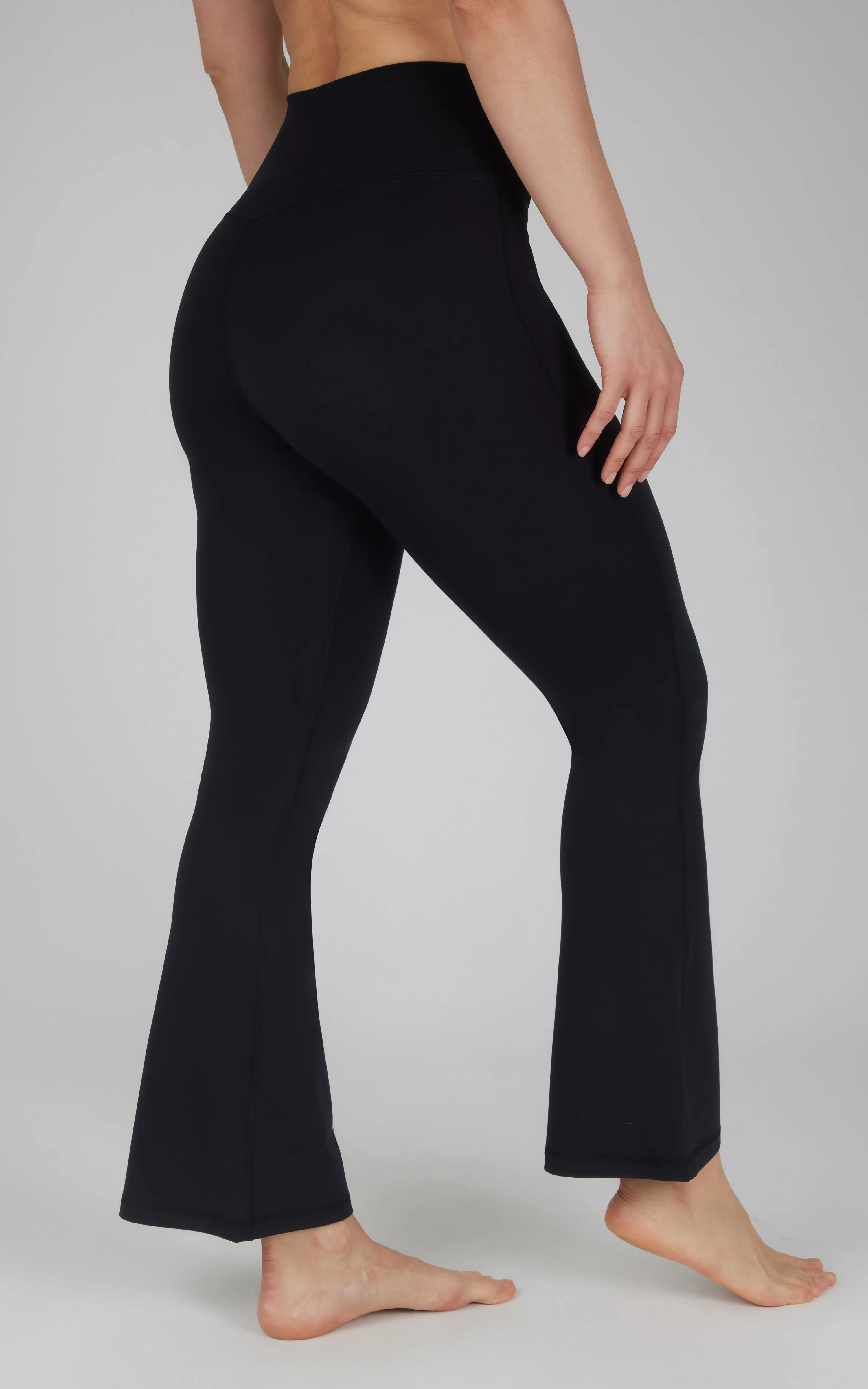 Lux Madison Crossover Waist 7/8 Flared Leg sold by 90 Degree By Reflex product image thumbnail 3