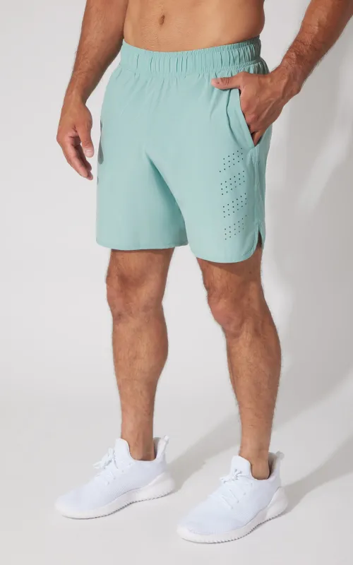 Mens Woven Compass 7" Short sold by 90 Degree By Reflex