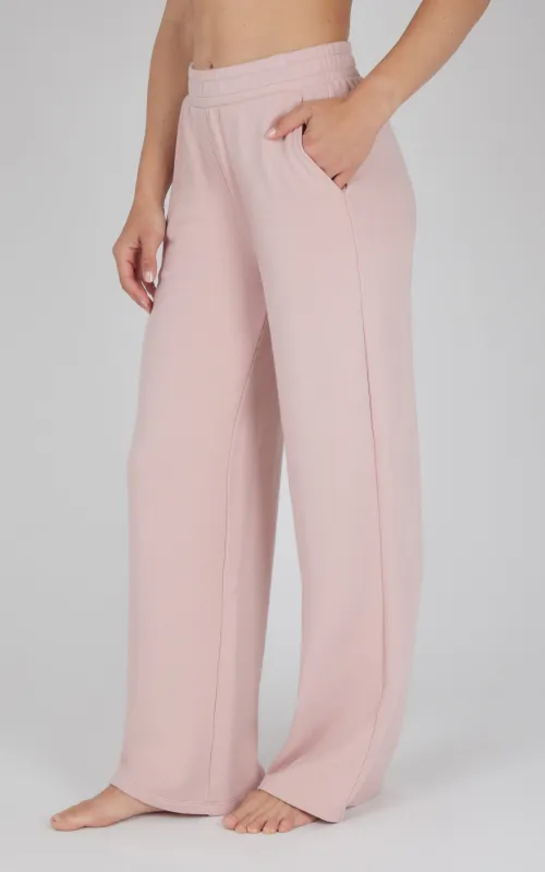 Loop Terry Wide Leg Pant sold by 90 Degree By Reflex