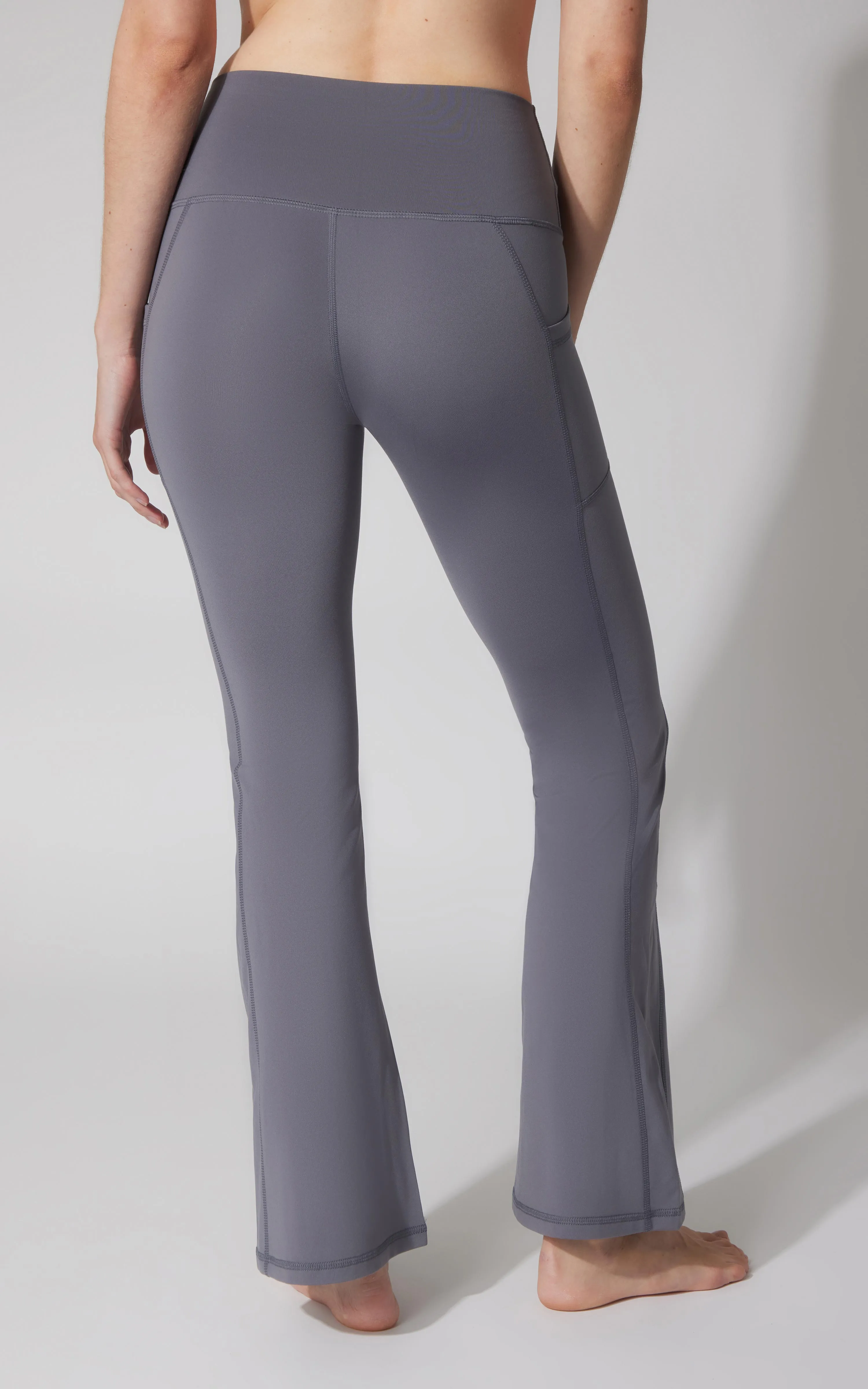 Polarlux Tribeca Elastic Free 29.5" Side Pocket Flare Leg Pant sold by 90 Degree By Reflex product image thumbnail 2
