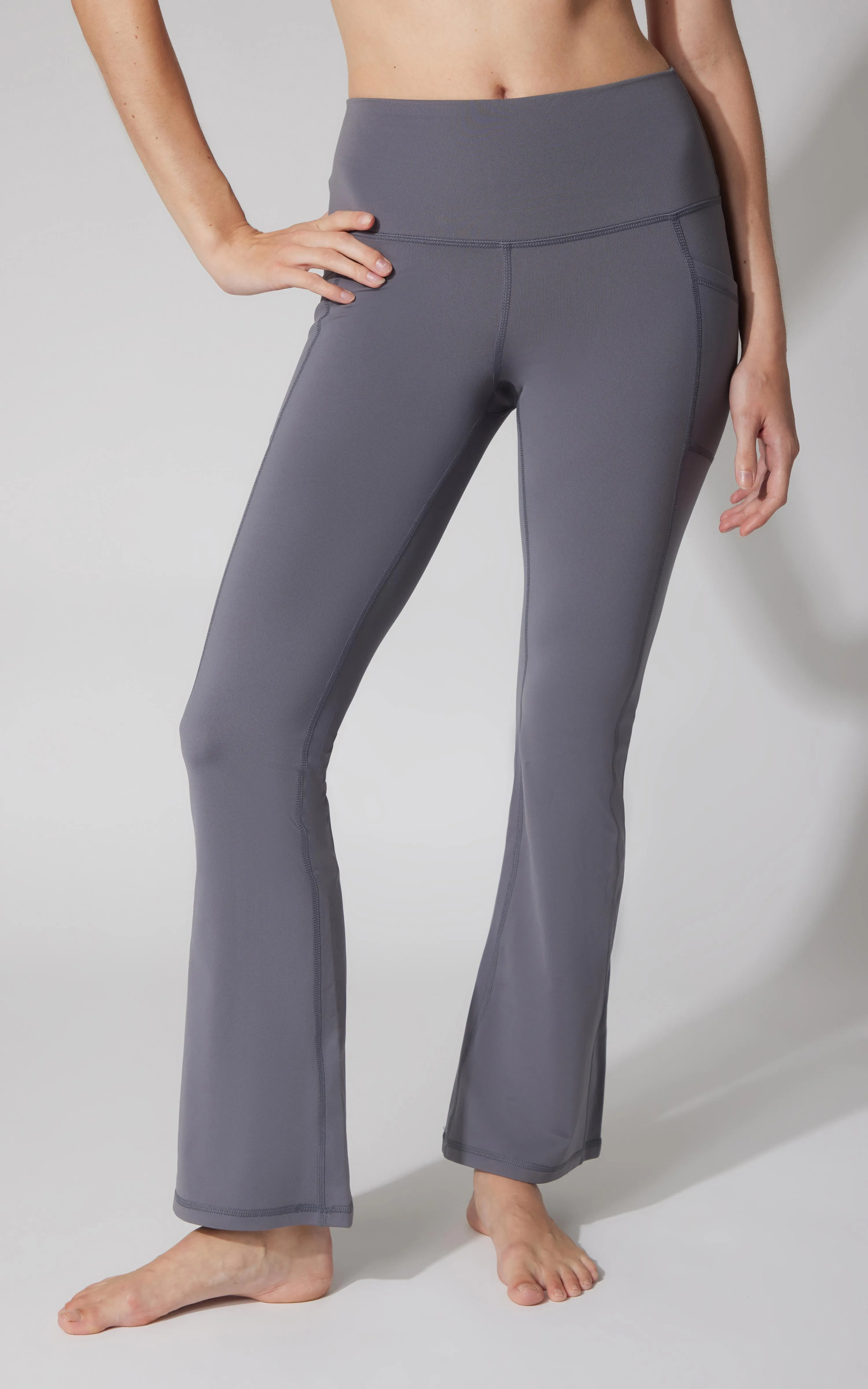 Polarlux Tribeca Elastic Free 29.5" Side Pocket Flare Leg Pant sold by 90 Degree By Reflex product image thumbnail 4
