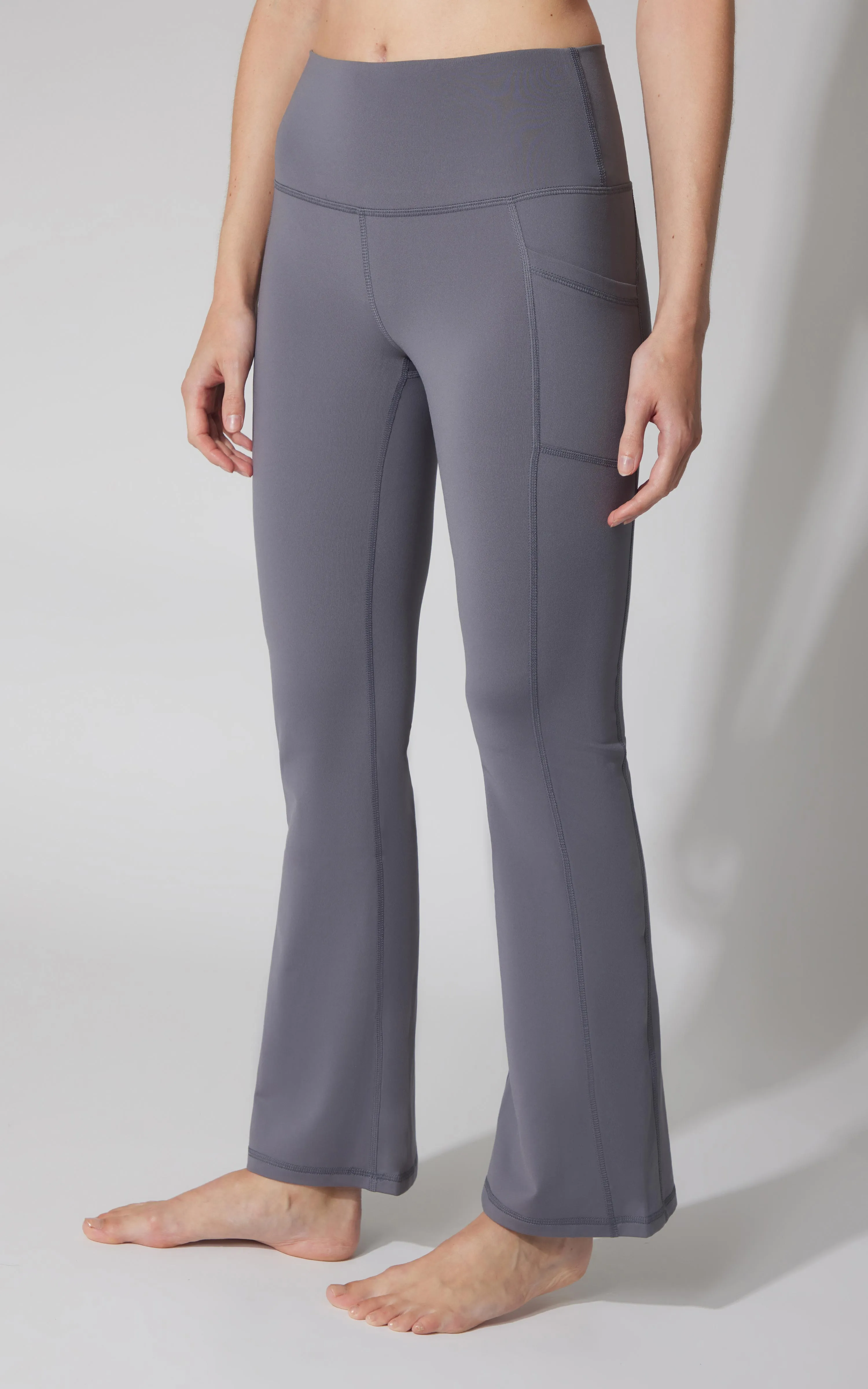 Polarlux Tribeca Elastic Free 29.5" Side Pocket Flare Leg Pant sold by 90 Degree By Reflex product image thumbnail 3