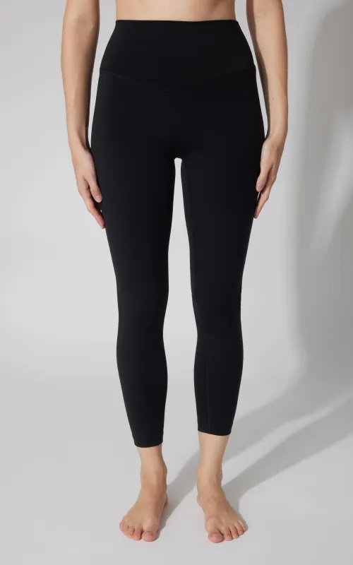 Everyday Flexvi Elastic Free V-Front Waist Ankle Legging made by 90 Degree By Reflex