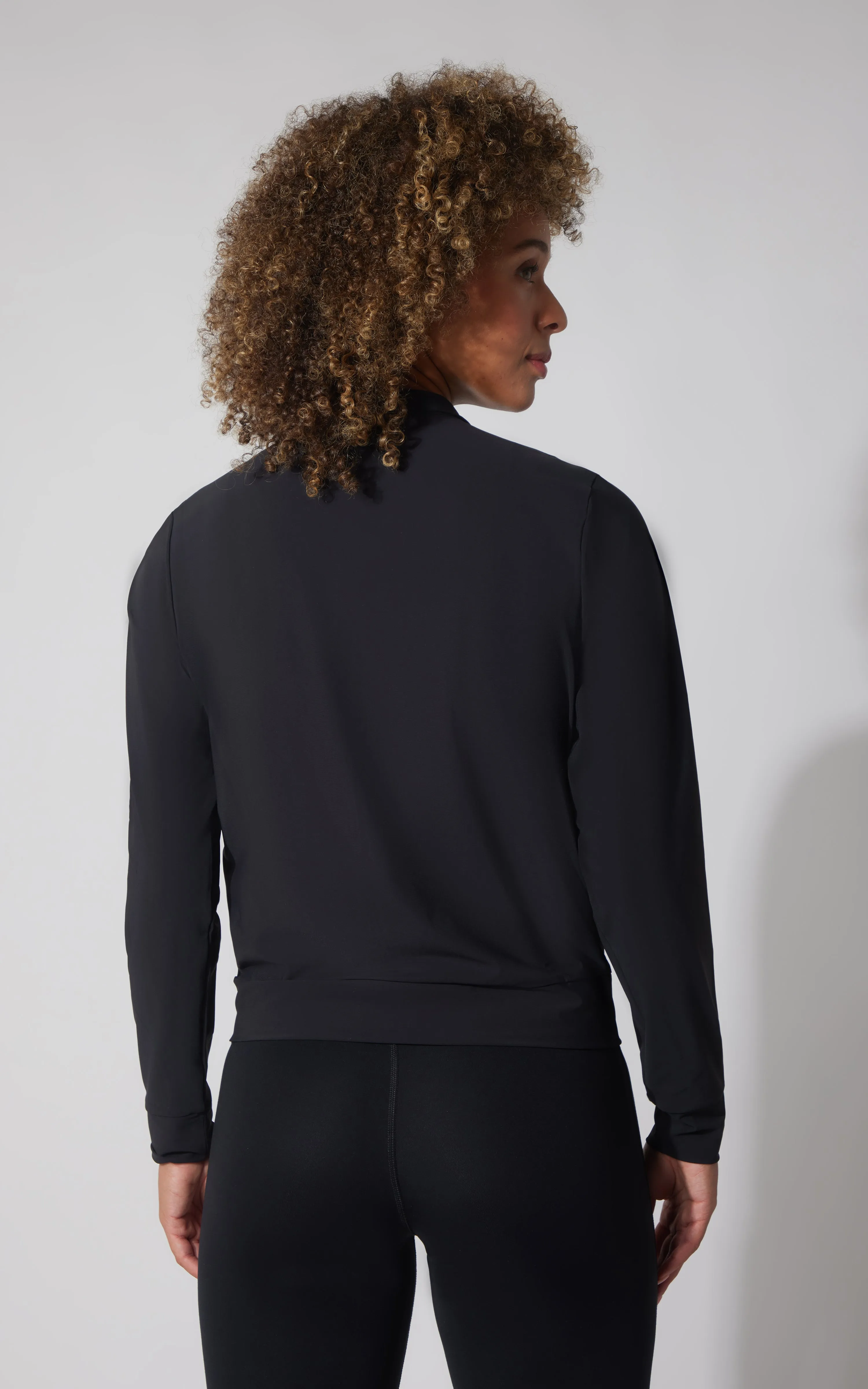 Warp Intown Full Zip Bomber Jacket sold by 90 Degree By Reflex product image thumbnail 4
