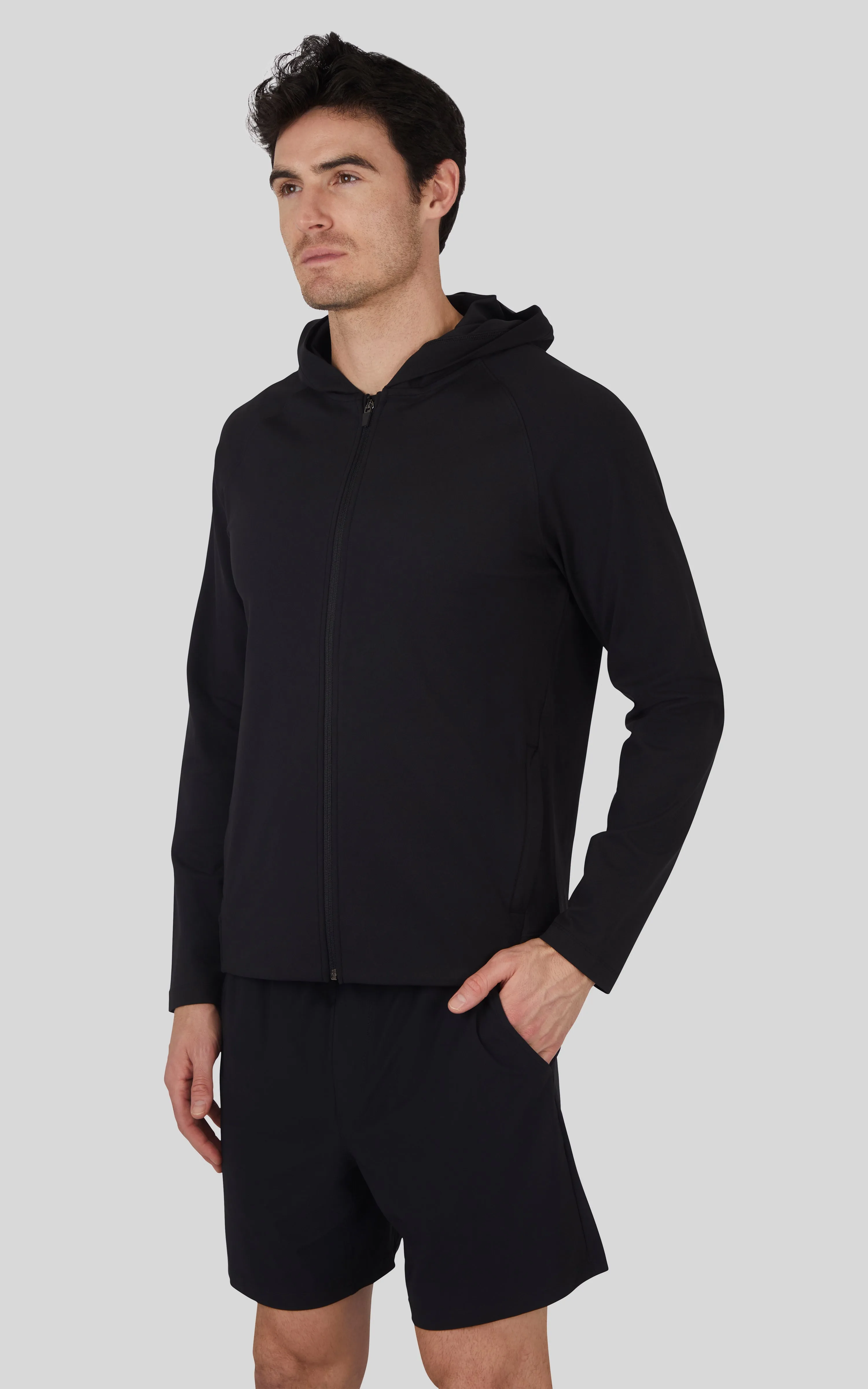 Men's Lux Kinetic Hoodie Jacket sold by 90 Degree By Reflex product image thumbnail 2