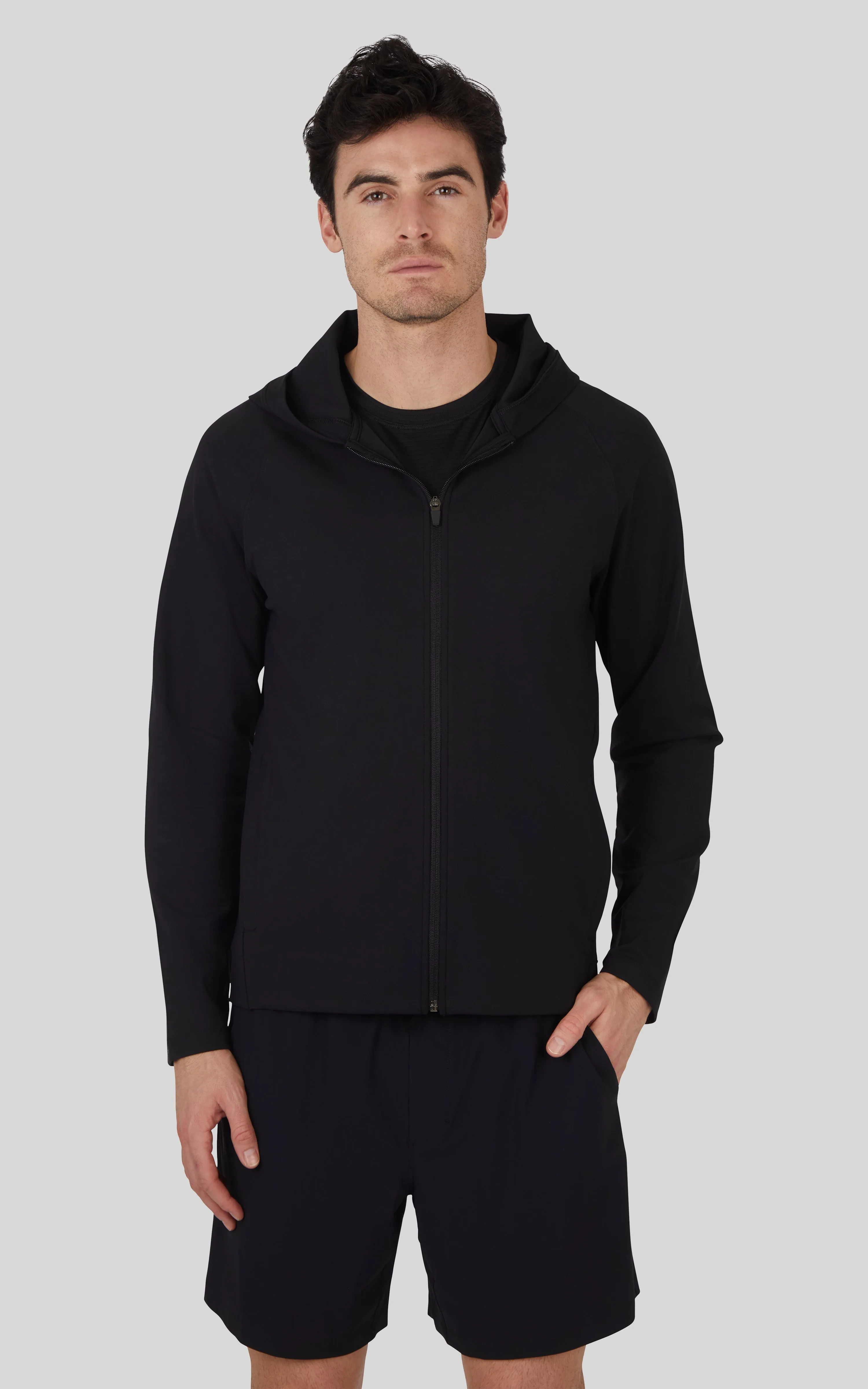 Men's Lux Kinetic Hoodie Jacket sold by 90 Degree By Reflex