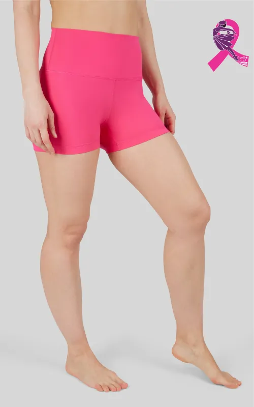 2 PK Lux 3.5" Bike Short - Pink Power sold by 90 Degree By Reflex