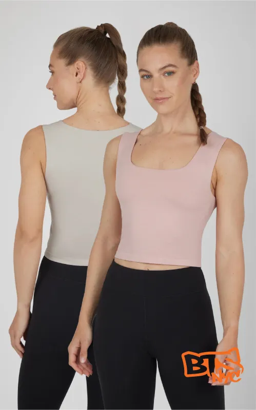2 PK Seamless Coraline Meet and Greet Tank - Beat the Streets sold by 90 Degree By Reflex
