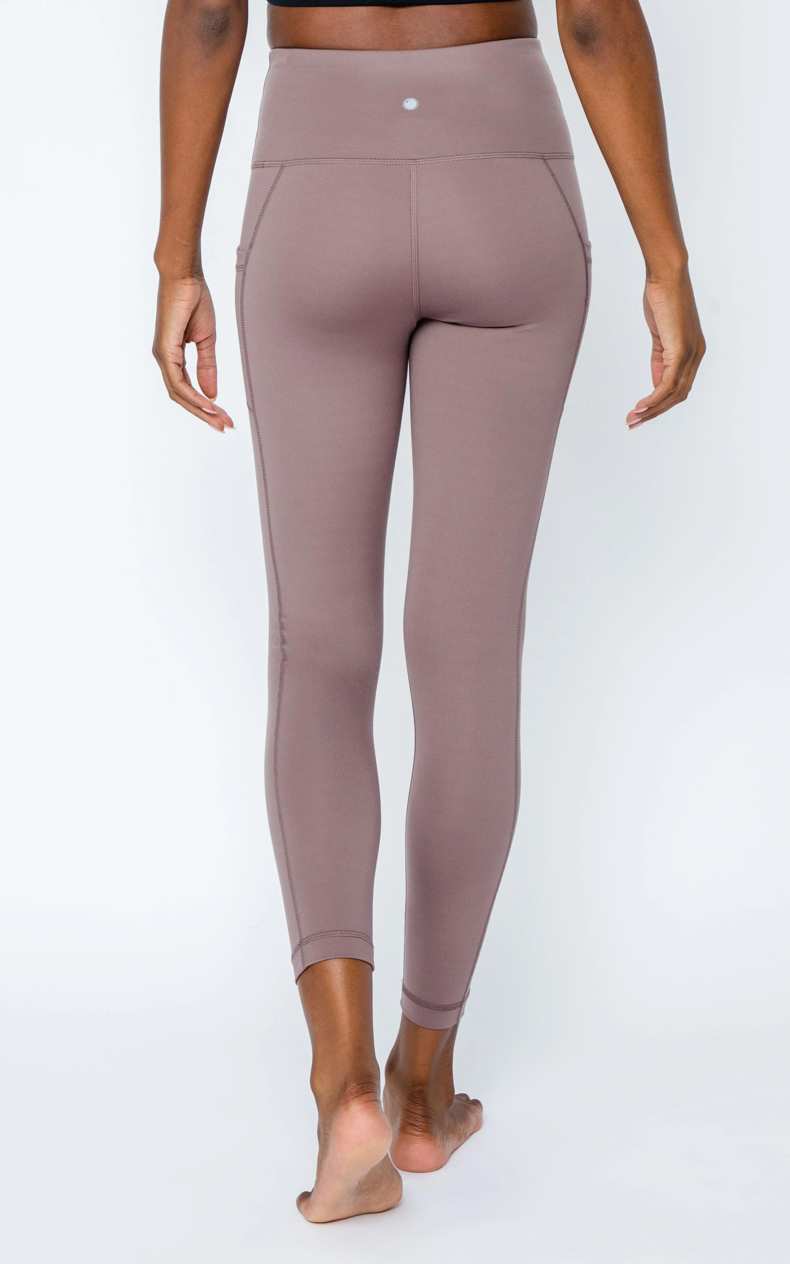 Lux High Waist Side Pocket 7/8 Ankle Legging sold by 90 Degree By Reflex product image thumbnail 4