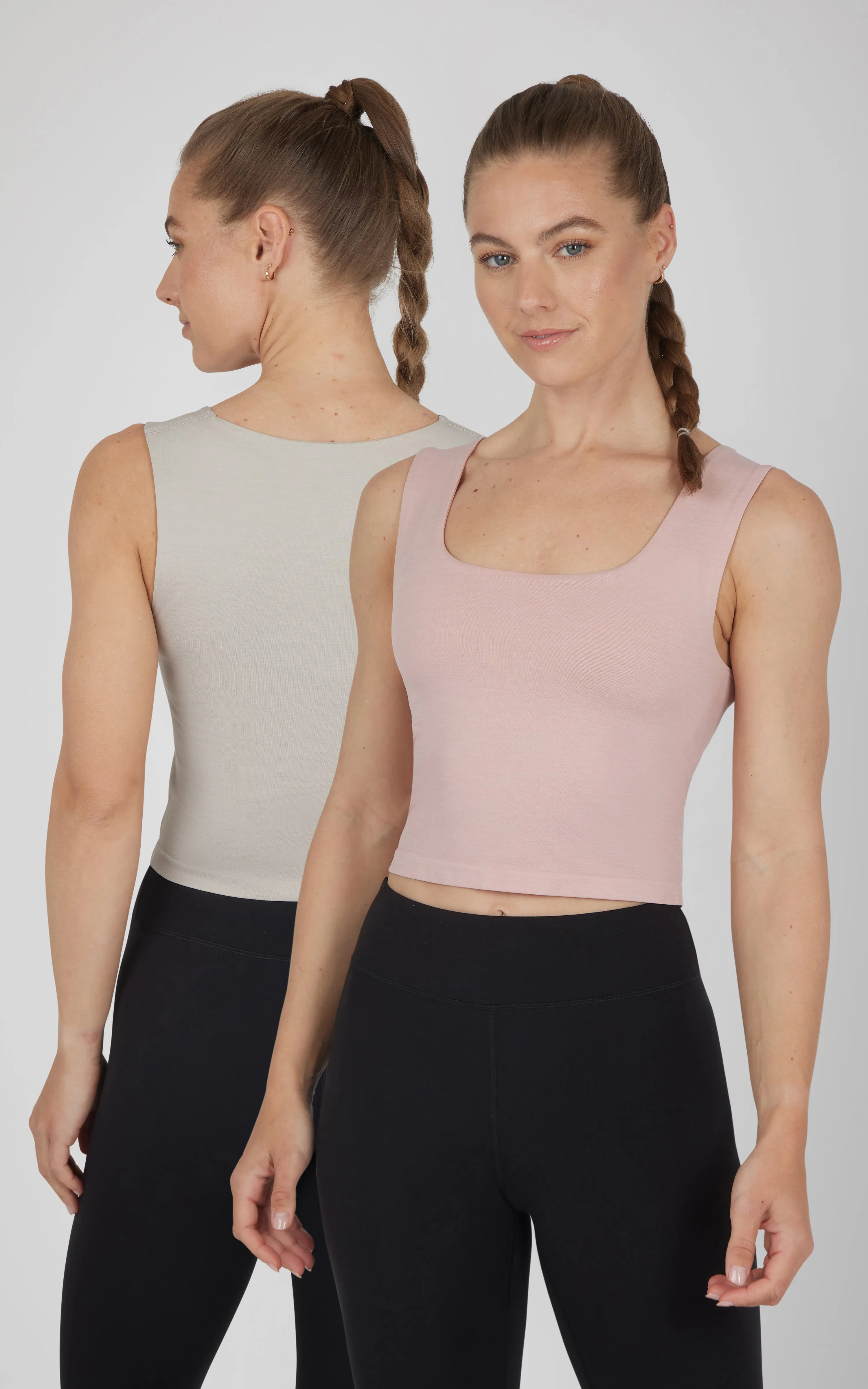 2 PK Seamless Coraline Meet and Greet Tank -Our Cafe Story sold by 90 Degree By Reflex product image thumbnail 4