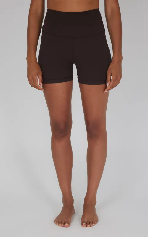 2 PK Lux 5" Leopard Print Short and Solid Short - Our Cafe Story sold by 90 Degree By Reflex