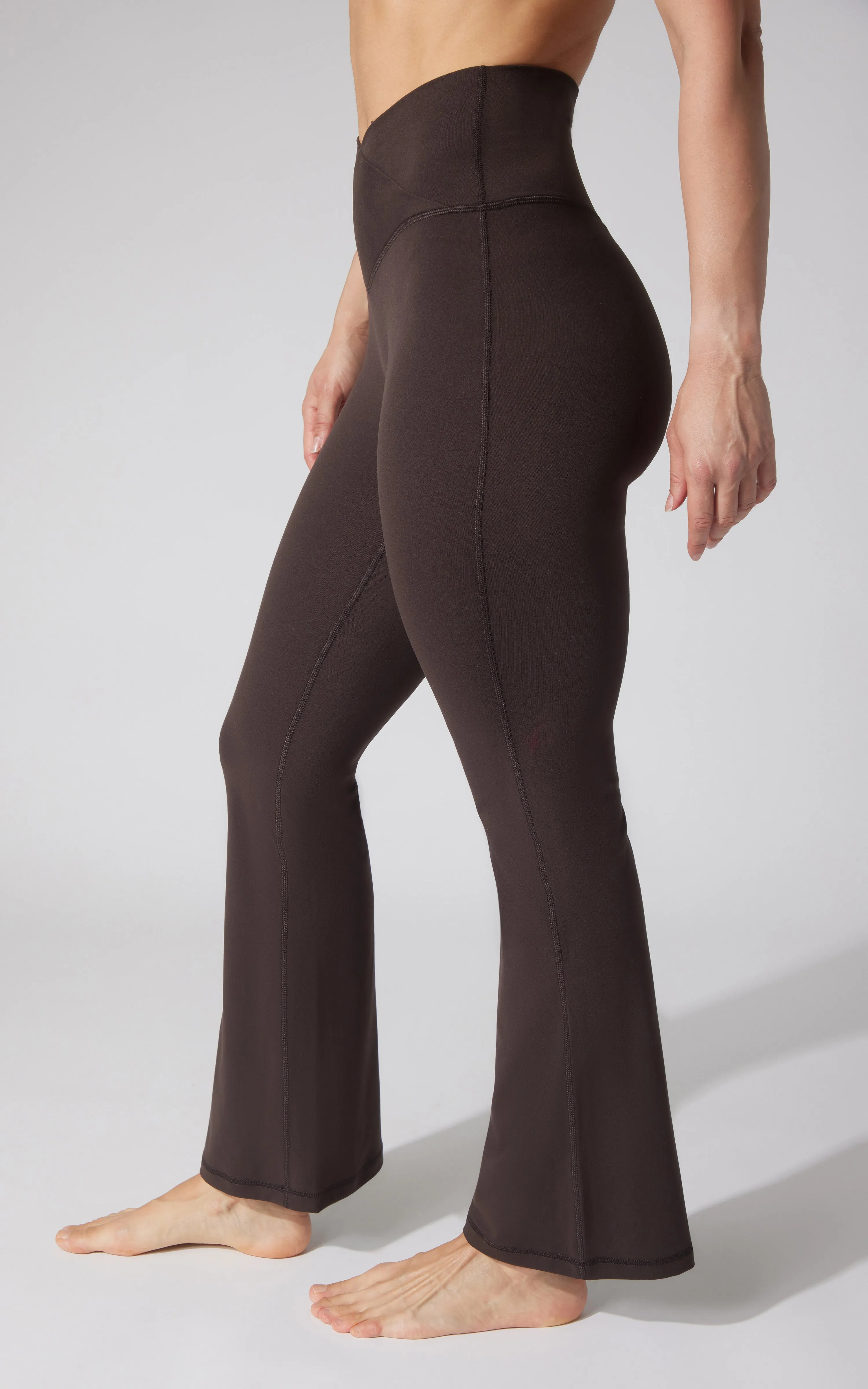 Lux Sophia Crossover Flare Pant - Our Cafe Story sold by 90 Degree By Reflex product image thumbnail 2