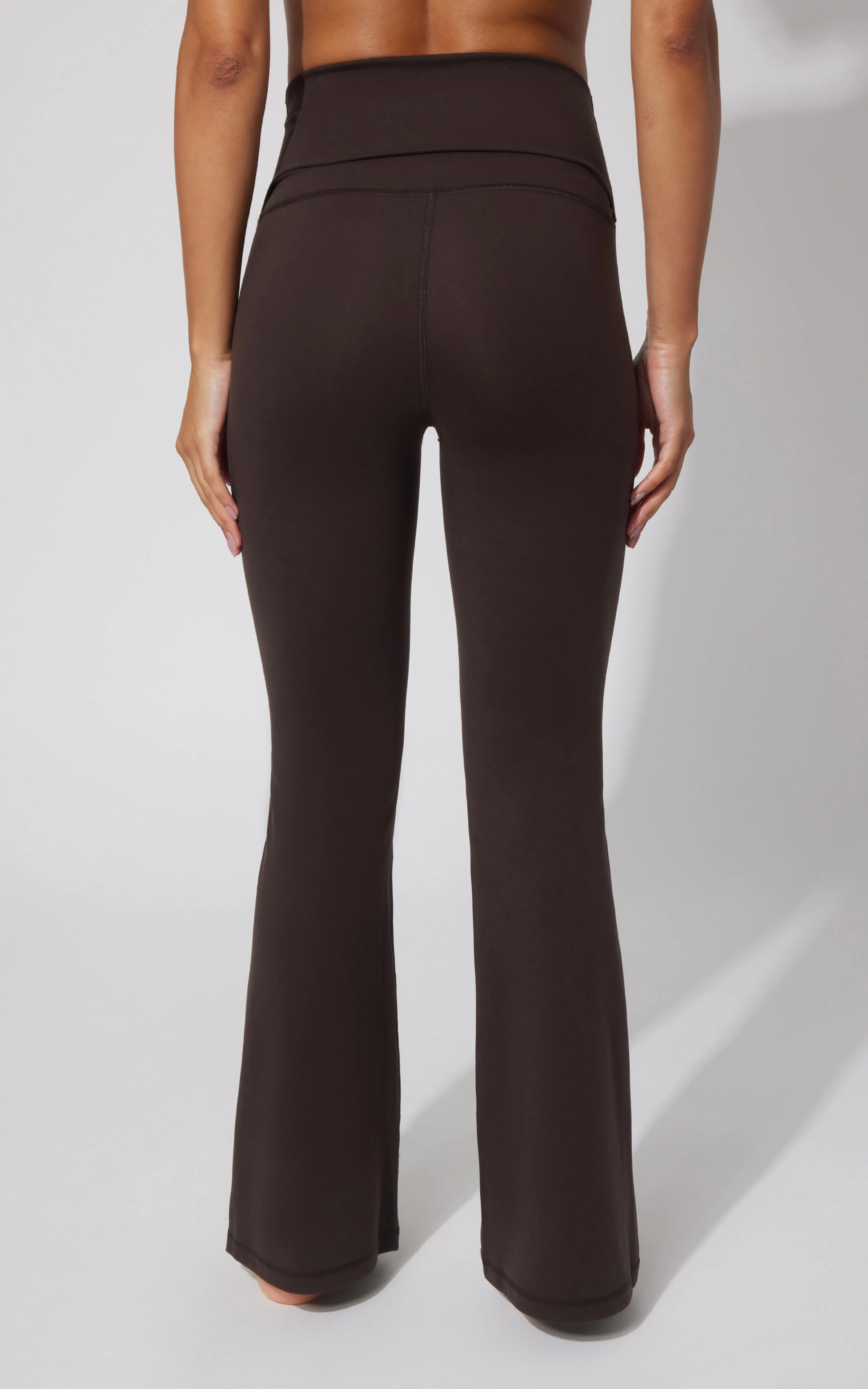 Lux Florence Fold Over Flare Leg Pant - Our Cafe Story sold by 90 Degree By Reflex product image thumbnail 4