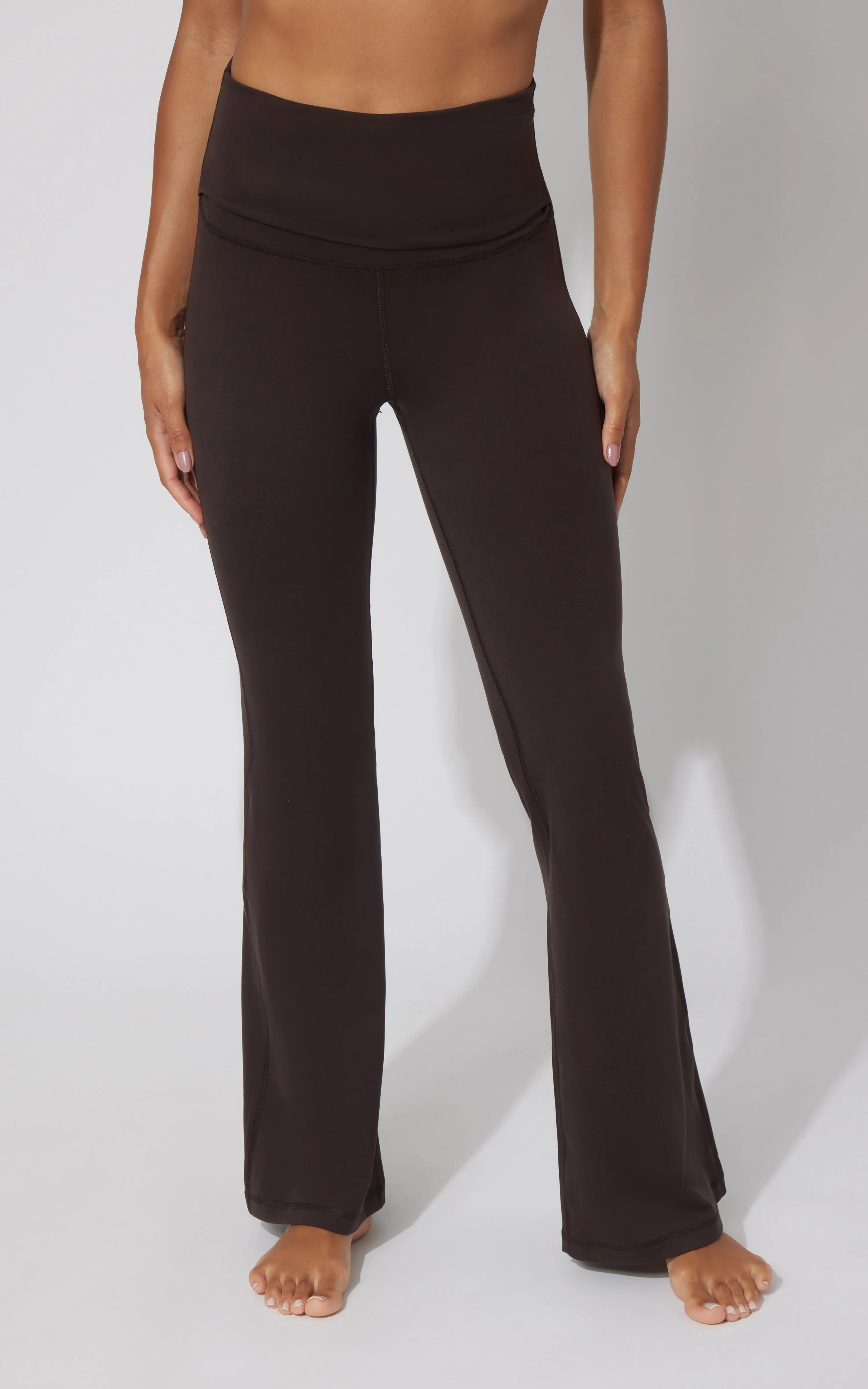 Lux Florence Fold Over Flare Leg Pant - Our Cafe Story sold by 90 Degree By Reflex product image thumbnail 2