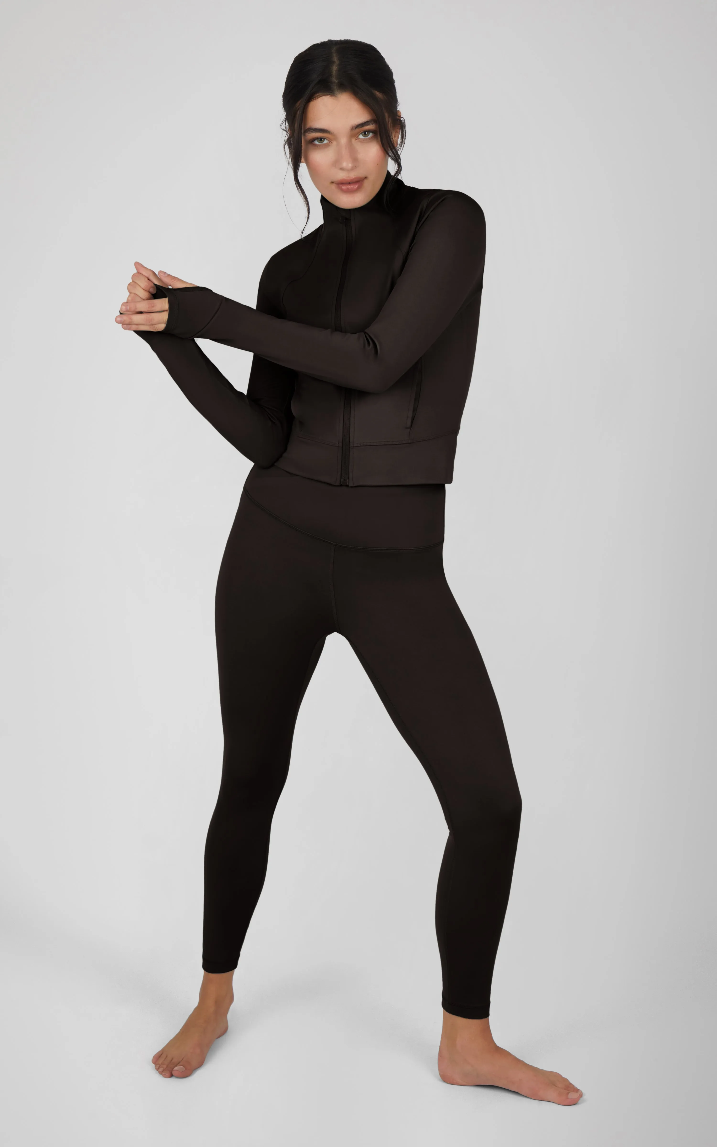 Lux Crosstrain Everyday Full Zip Jacket - Our Cafe Story sold by 90 Degree By Reflex product image thumbnail 2