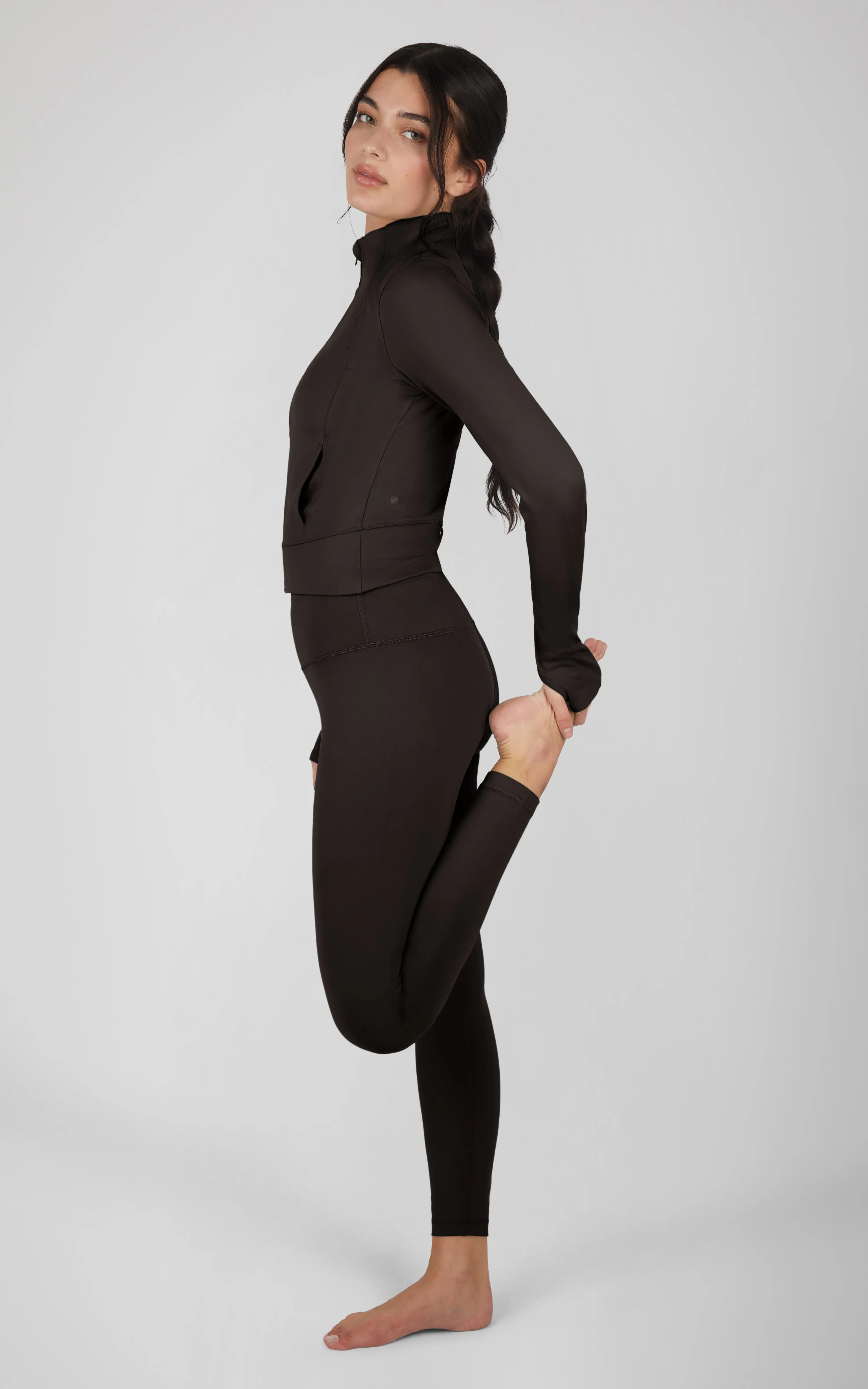 Lux Crosstrain Everyday Full Zip Jacket - Our Cafe Story sold by 90 Degree By Reflex product image thumbnail 3