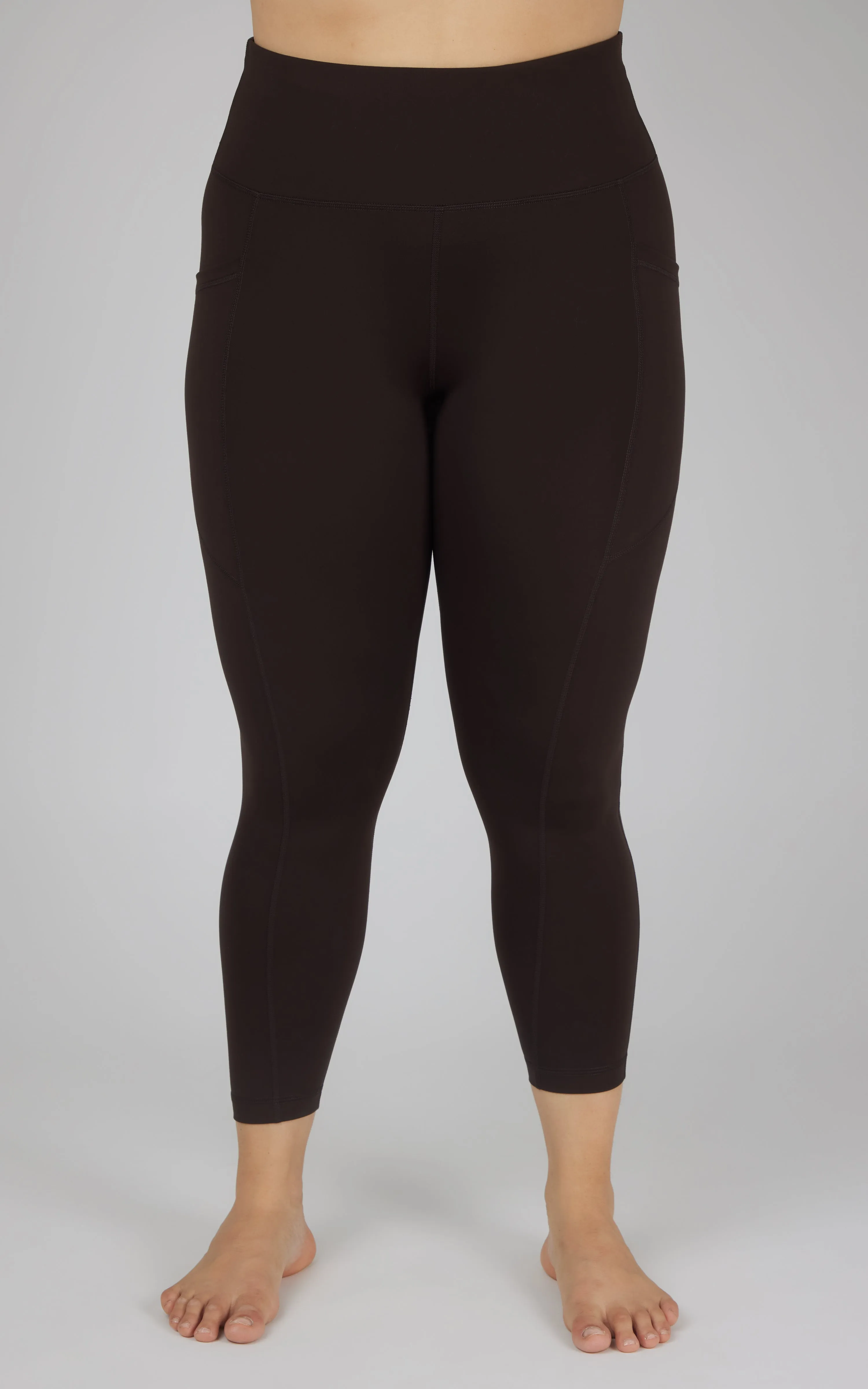 Plus Stretch Pocket Ankle Legging - Our Cafe Story sold by 90 Degree By Reflex product image thumbnail 2