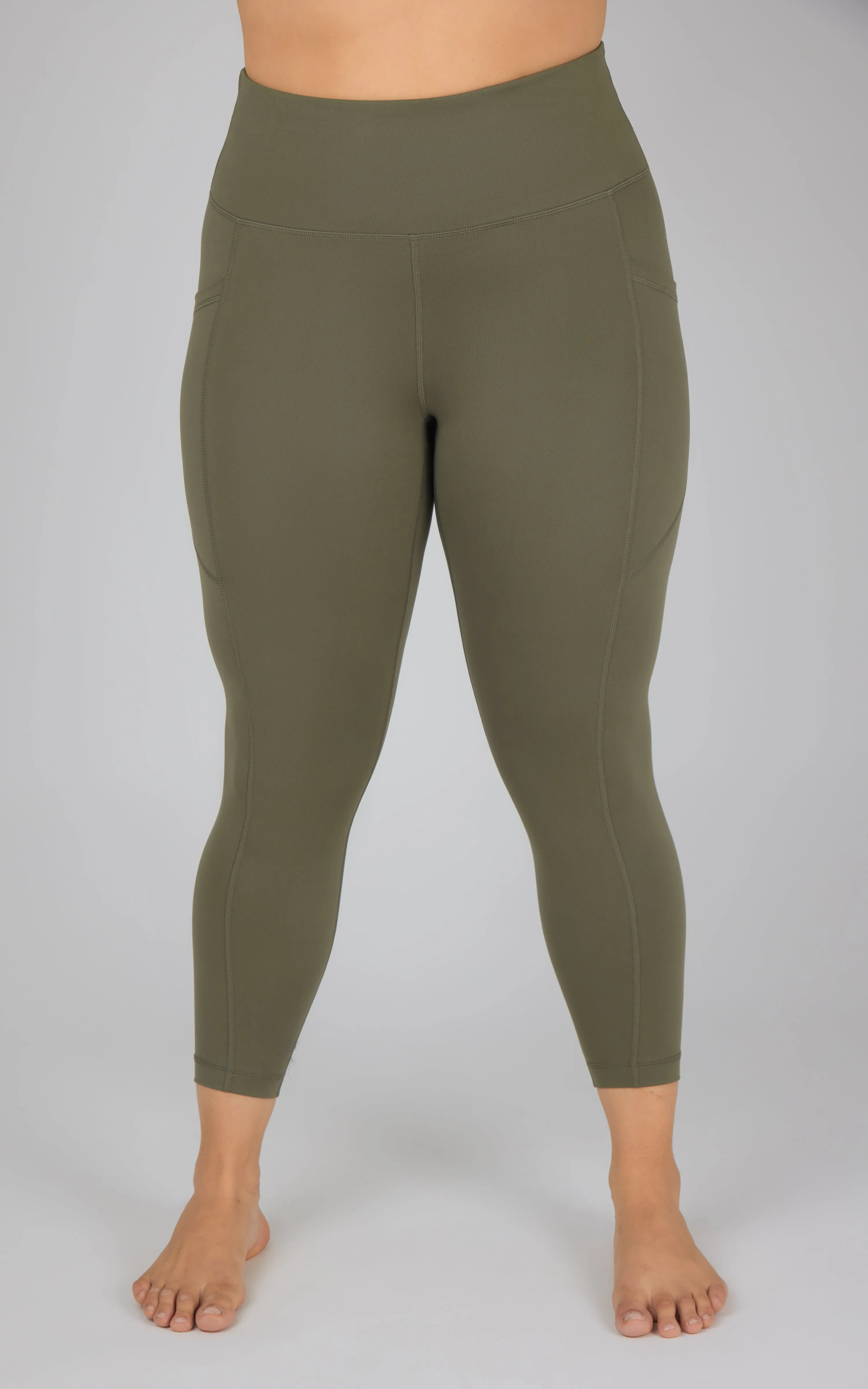 Plus Stretch Pocket Ankle Legging - Our Cafe Story sold by 90 Degree By Reflex product image thumbnail 3