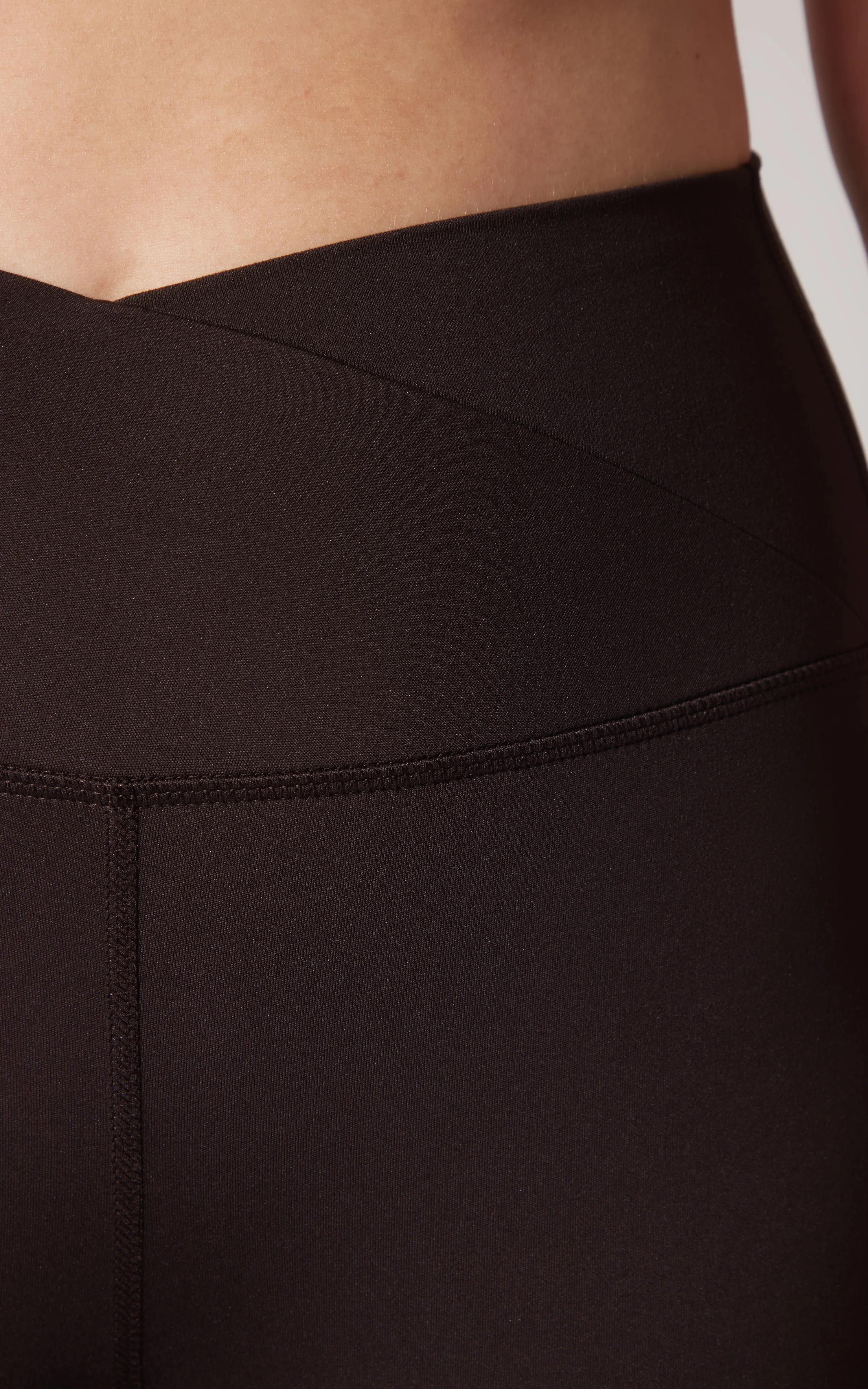 Lux Madison Crossover Waist 7/8 Flared Leg - Our Cafe Story sold by 90 Degree By Reflex product image thumbnail 4