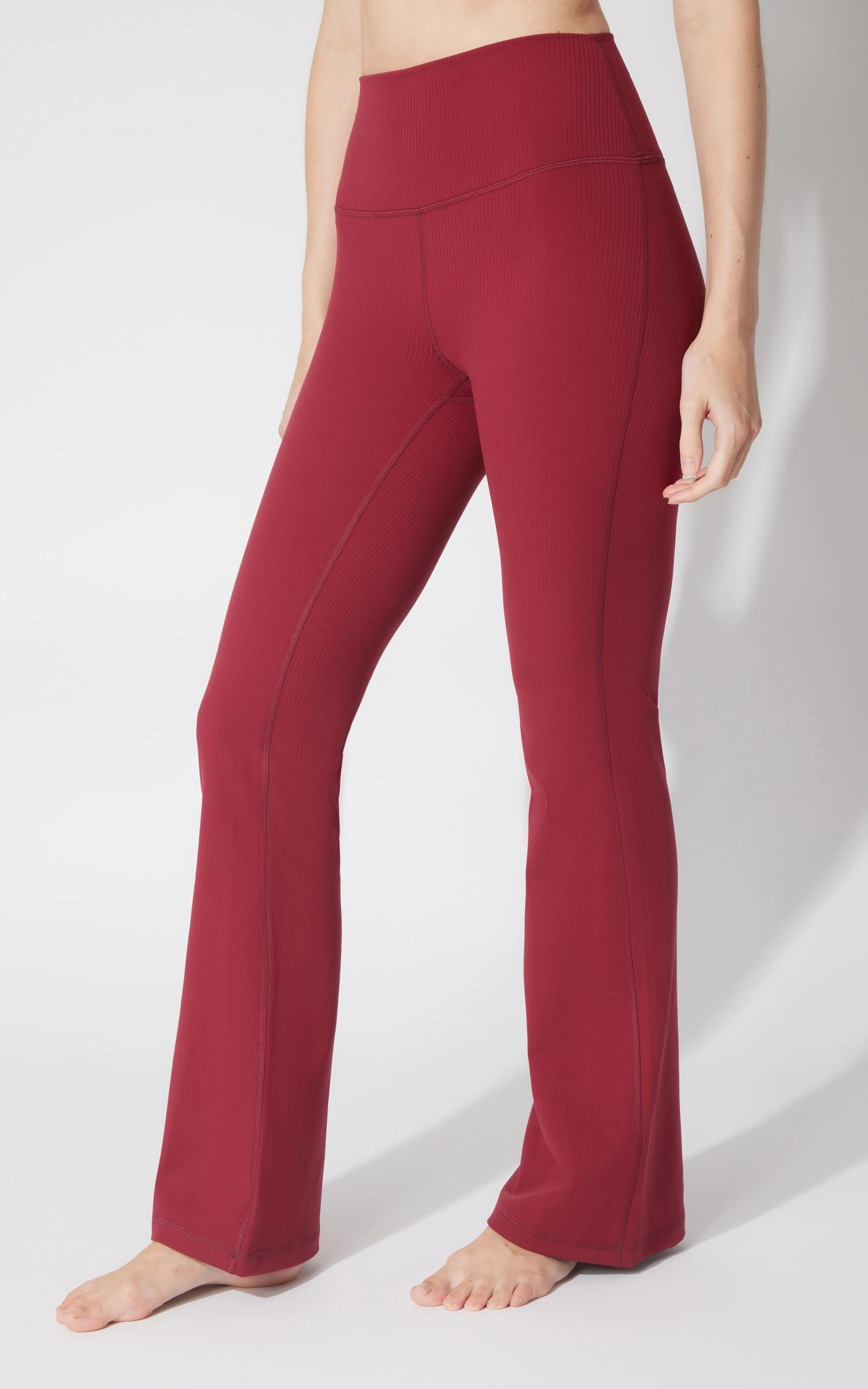 Felix Lux Ribbed Everyday Flared Pant - Our Cafe Story sold by 90 Degree By Reflex product image thumbnail 5