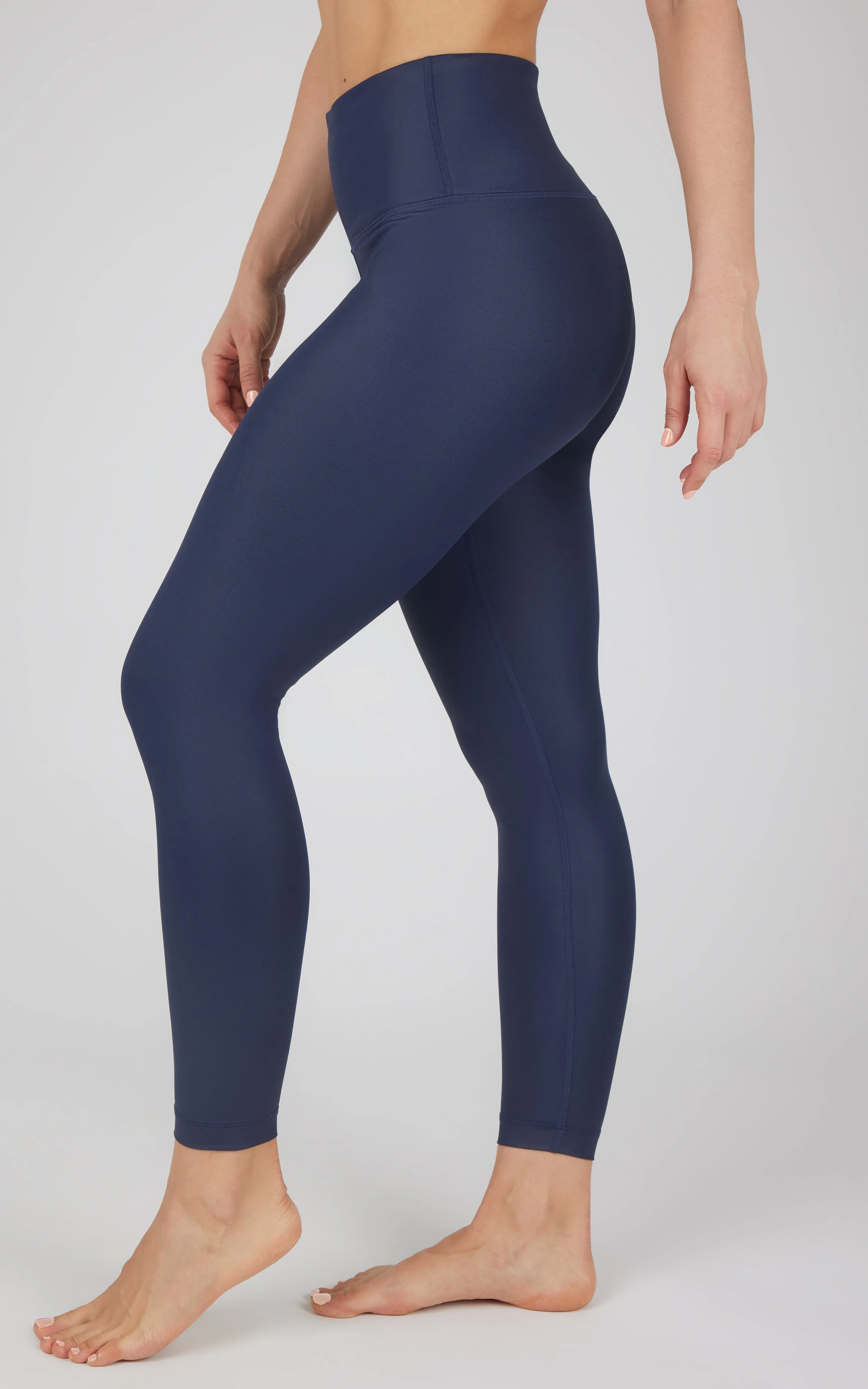 Interlink Faux Leather High Waist Cire 7/8 Ankle - Our Cafe Story sold by 90 Degree By Reflex product image thumbnail 5