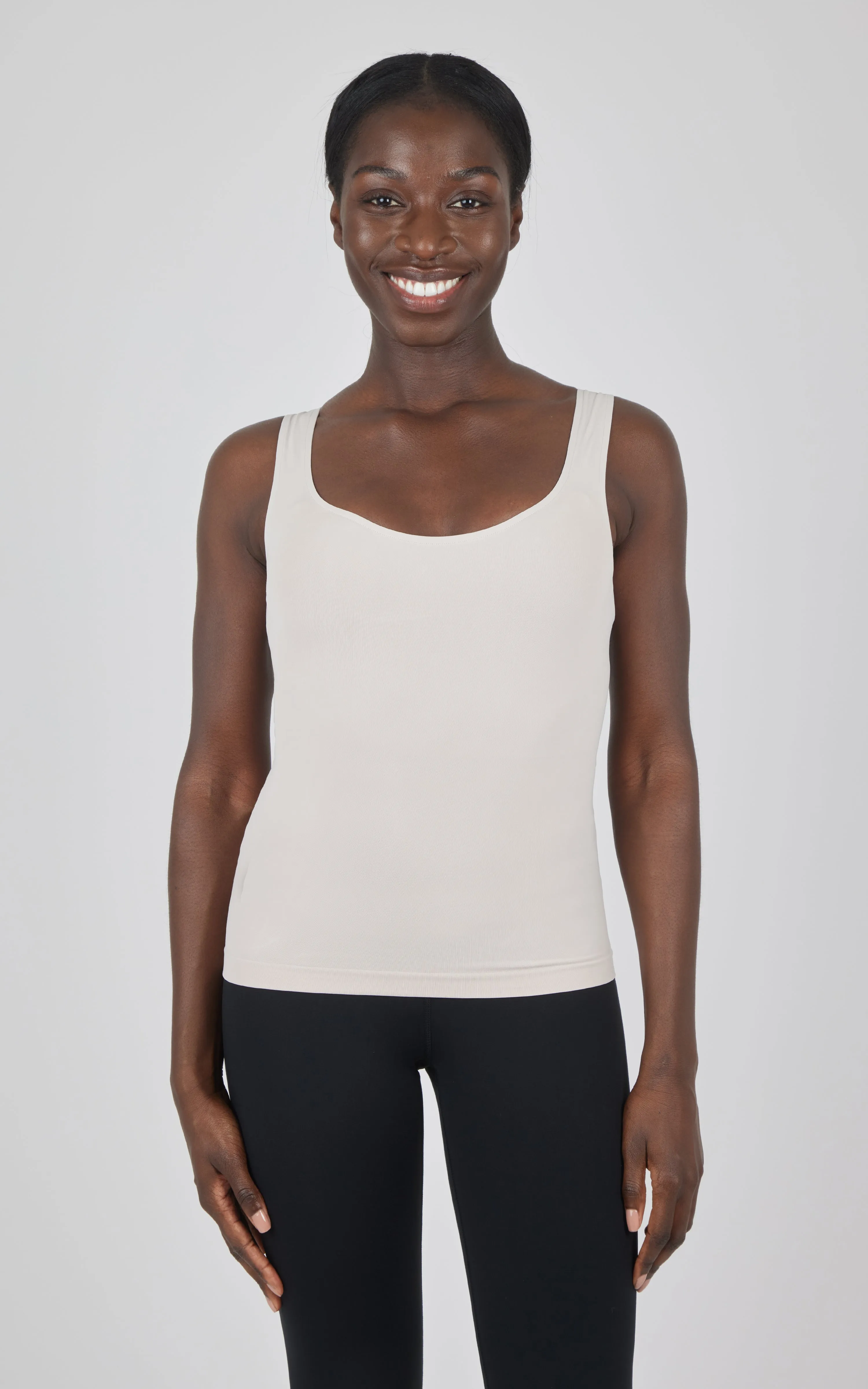 2 PK Scoop Neck Tank Top - Our Stone Story sold by 90 Degree By Reflex product image thumbnail 4