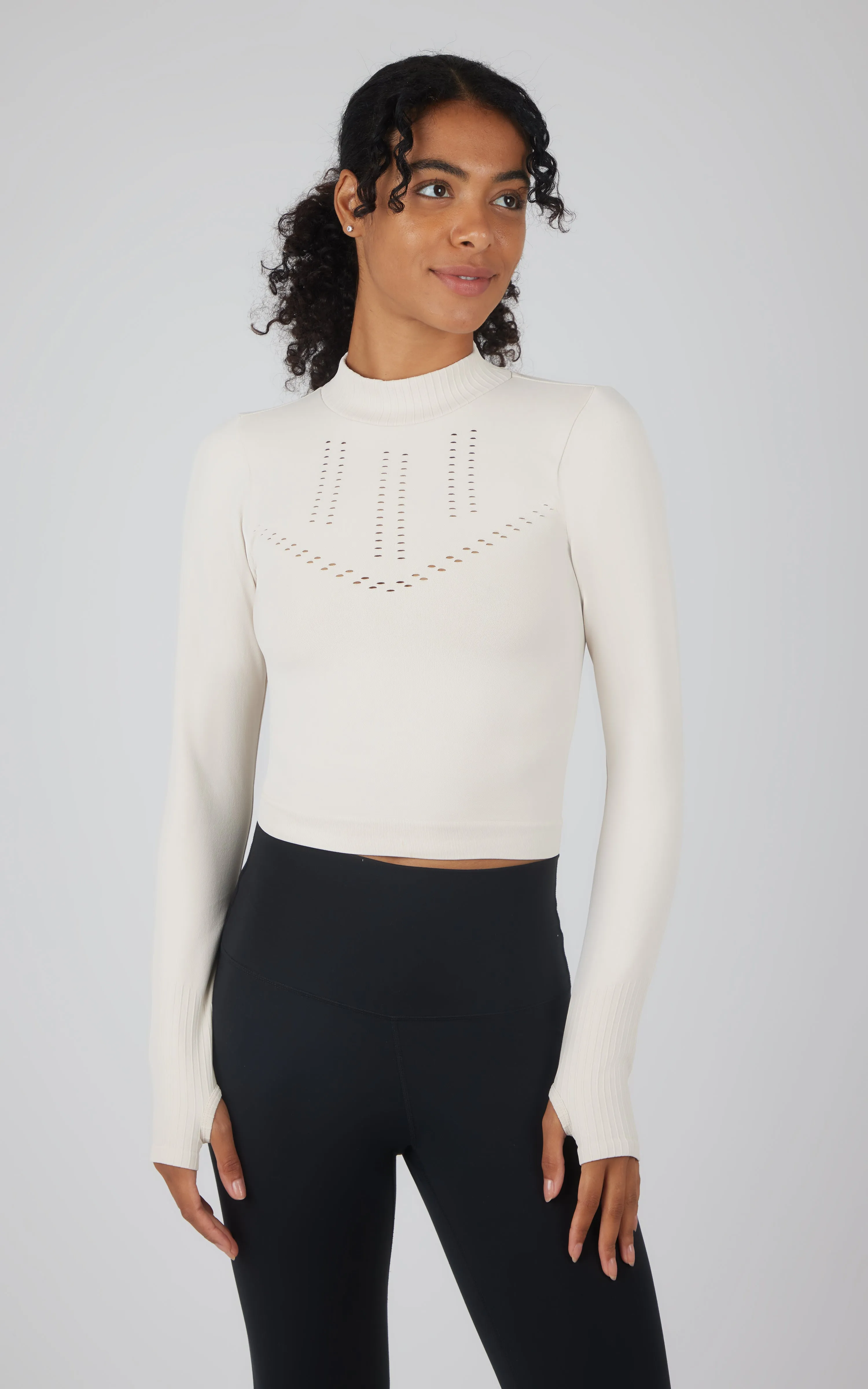 Seamless Long Sleeve Top - Our Stone Story sold by 90 Degree By Reflex product image thumbnail 2