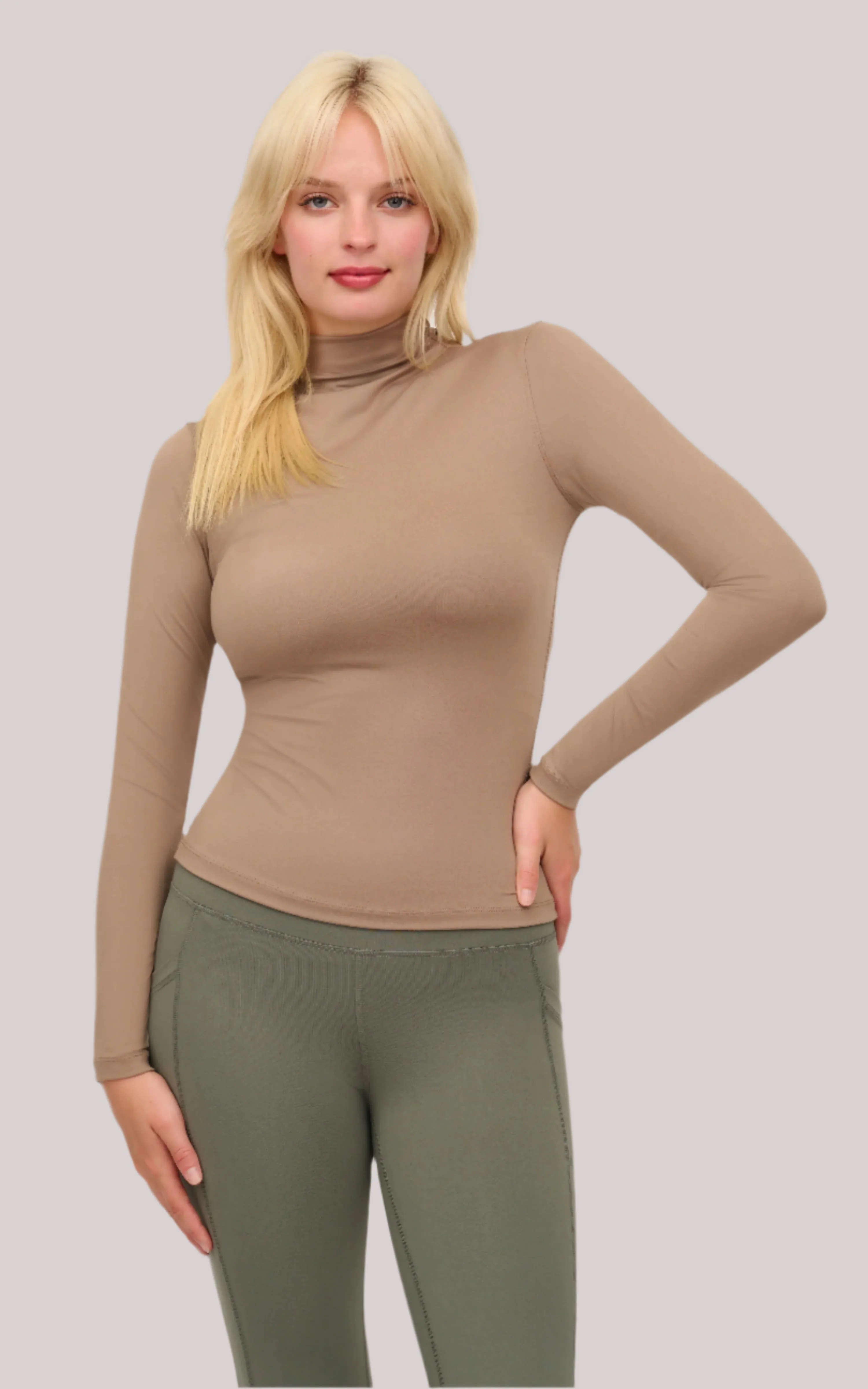 2 Pack Mock Necks - Our Stone Story sold by 90 Degree By Reflex product image thumbnail 2