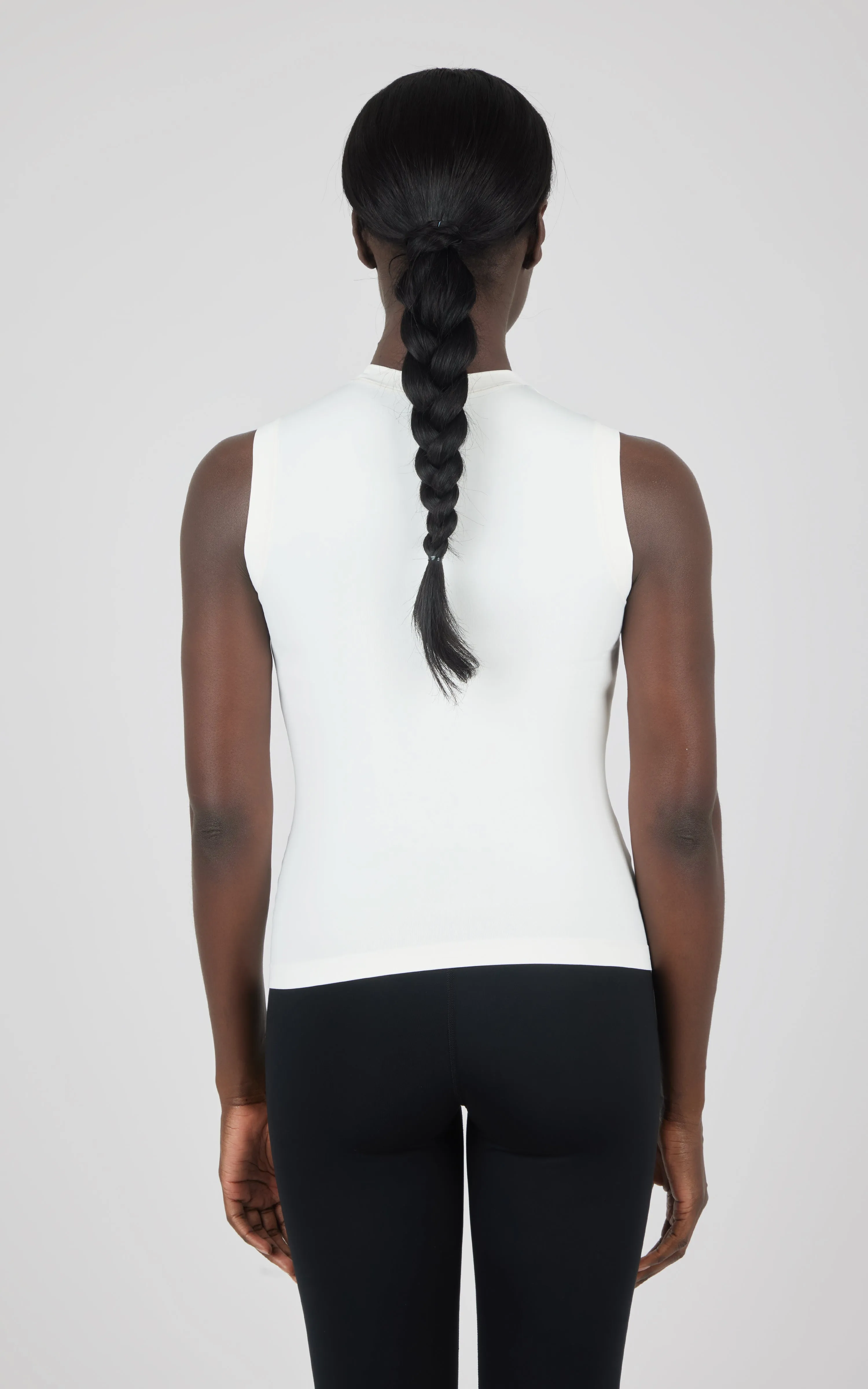 2 PK Mock Neck Tank Top - Our Linen Story sold by 90 Degree By Reflex product image thumbnail 3