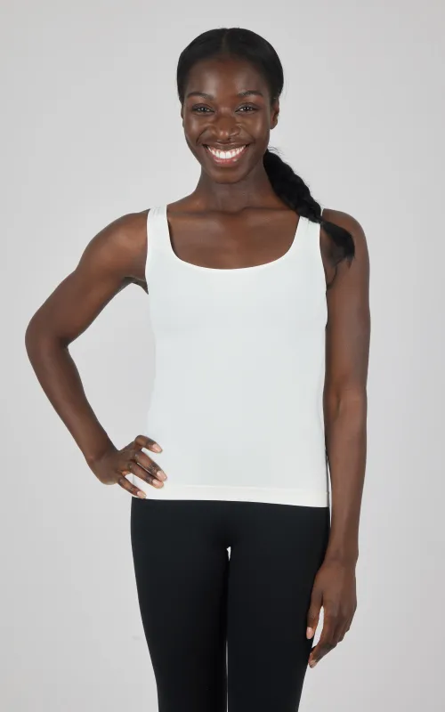 2 PK Scoop Neck Tank Top - Our Linen Story sold by 90 Degree By Reflex