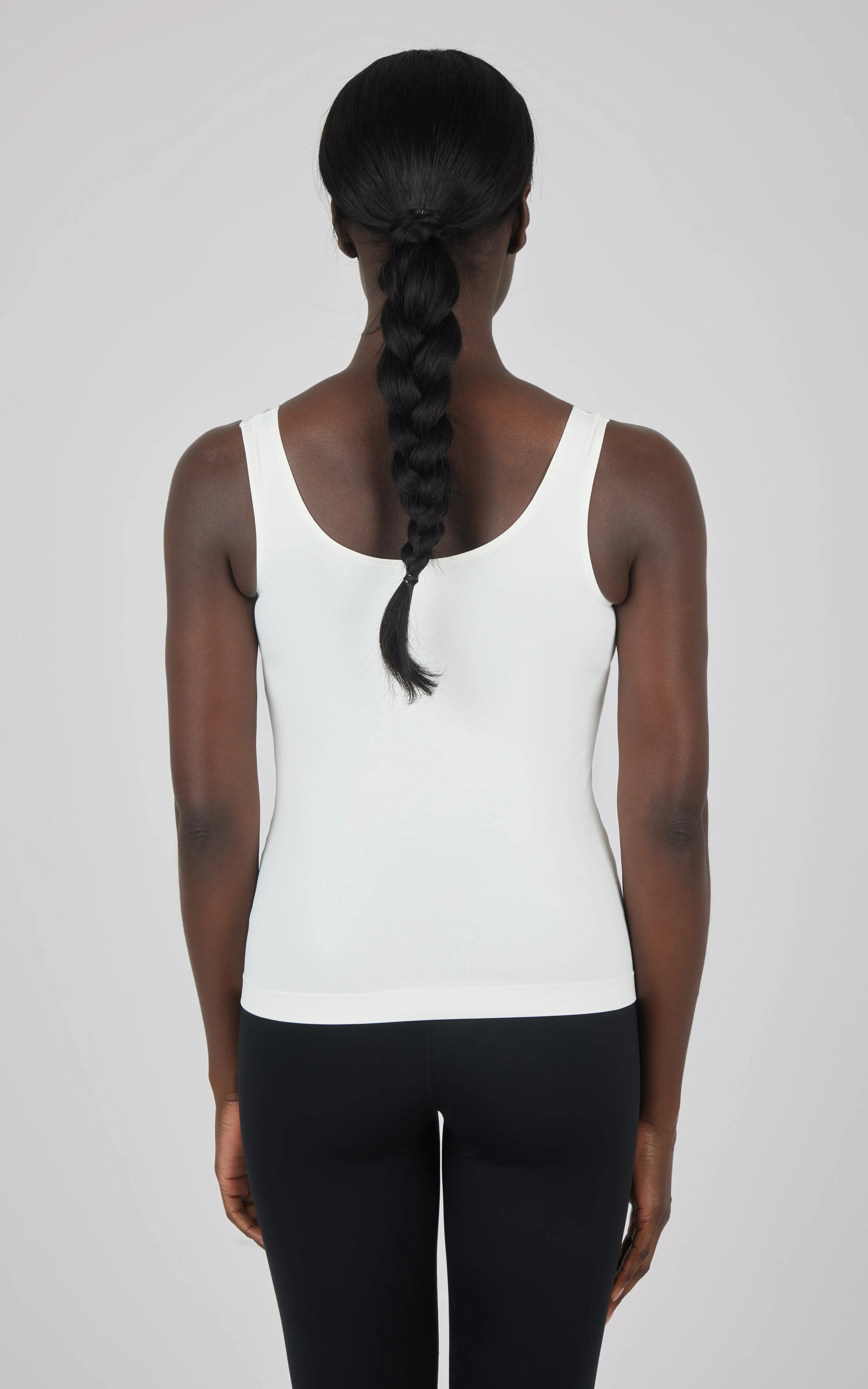 2 PK Scoop Neck Tank Top - Our Linen Story sold by 90 Degree By Reflex product image thumbnail 2