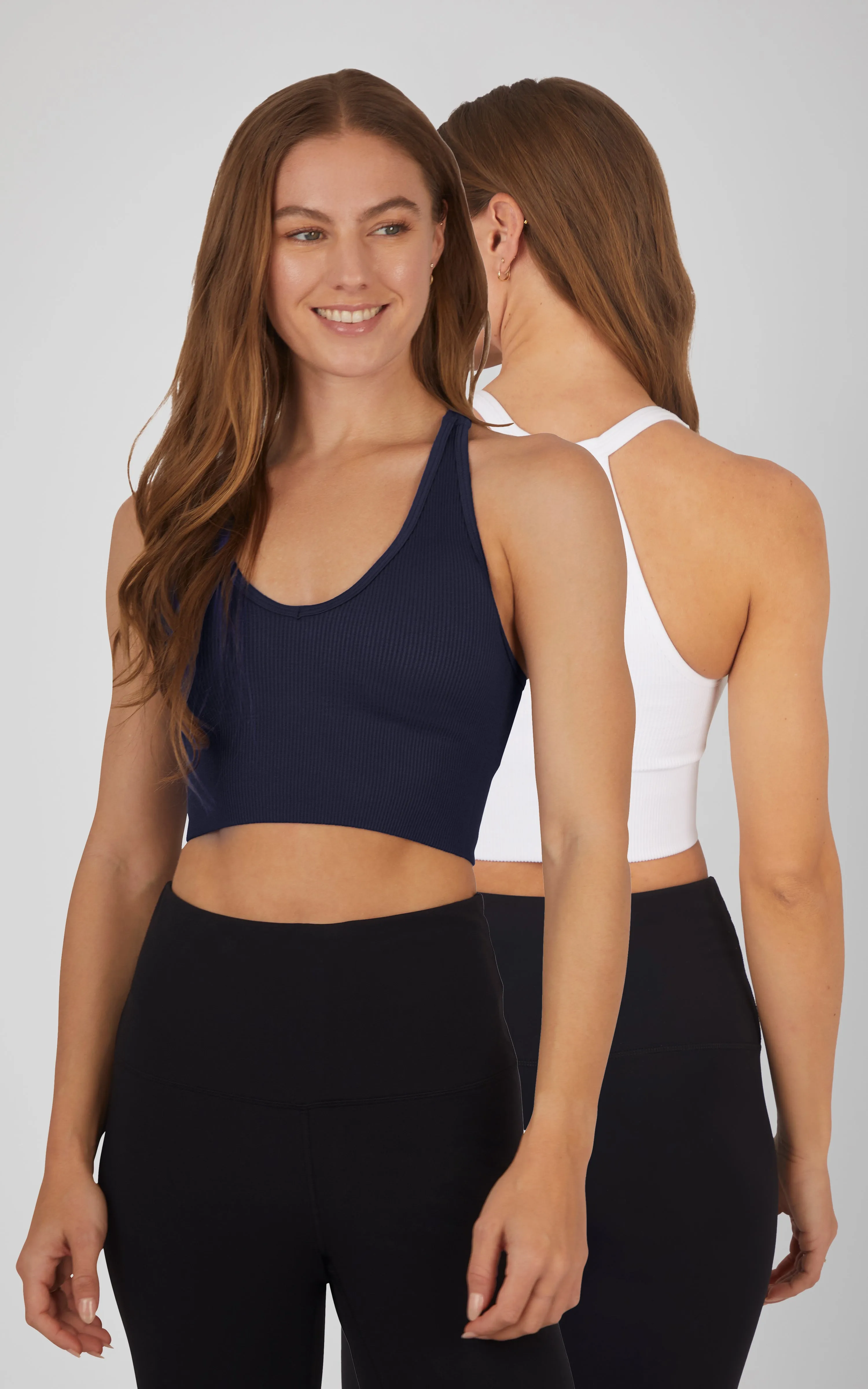 2 PK Ribbed Bralette - Our Ocean Core Story - Our Ocean Core Story sold by 90 Degree By Reflex product image thumbnail 2