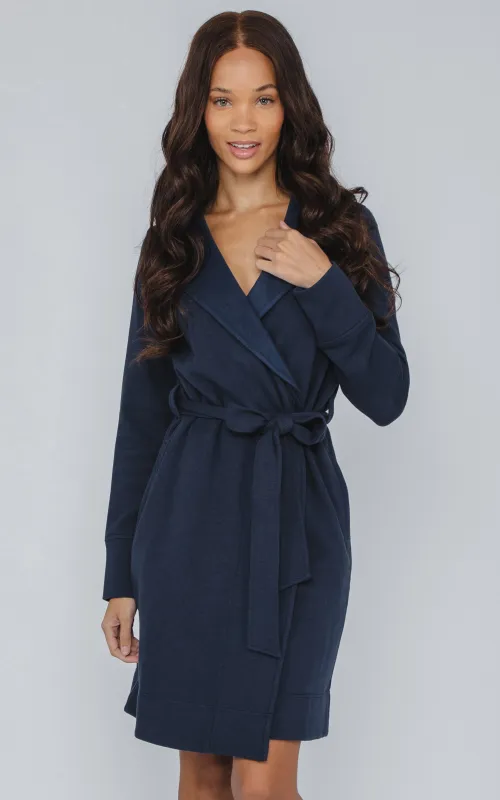 Butter Fleece Lined Robe - Our Ocean Core Story sold by 90 Degree By Reflex